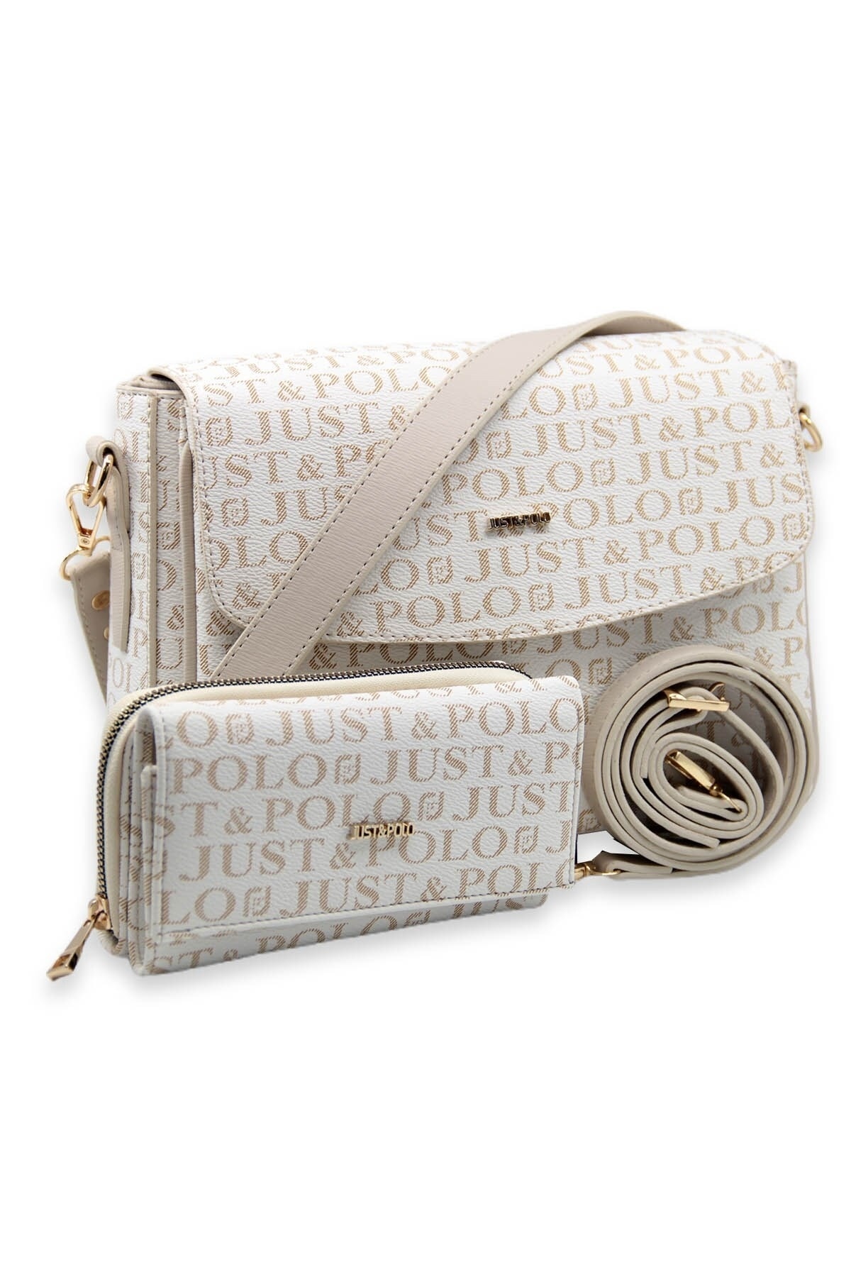 Kadın 3 Bölmeli Mıknatıs Kapaklı El Ve Omuz Çantası Pbu2186-1003