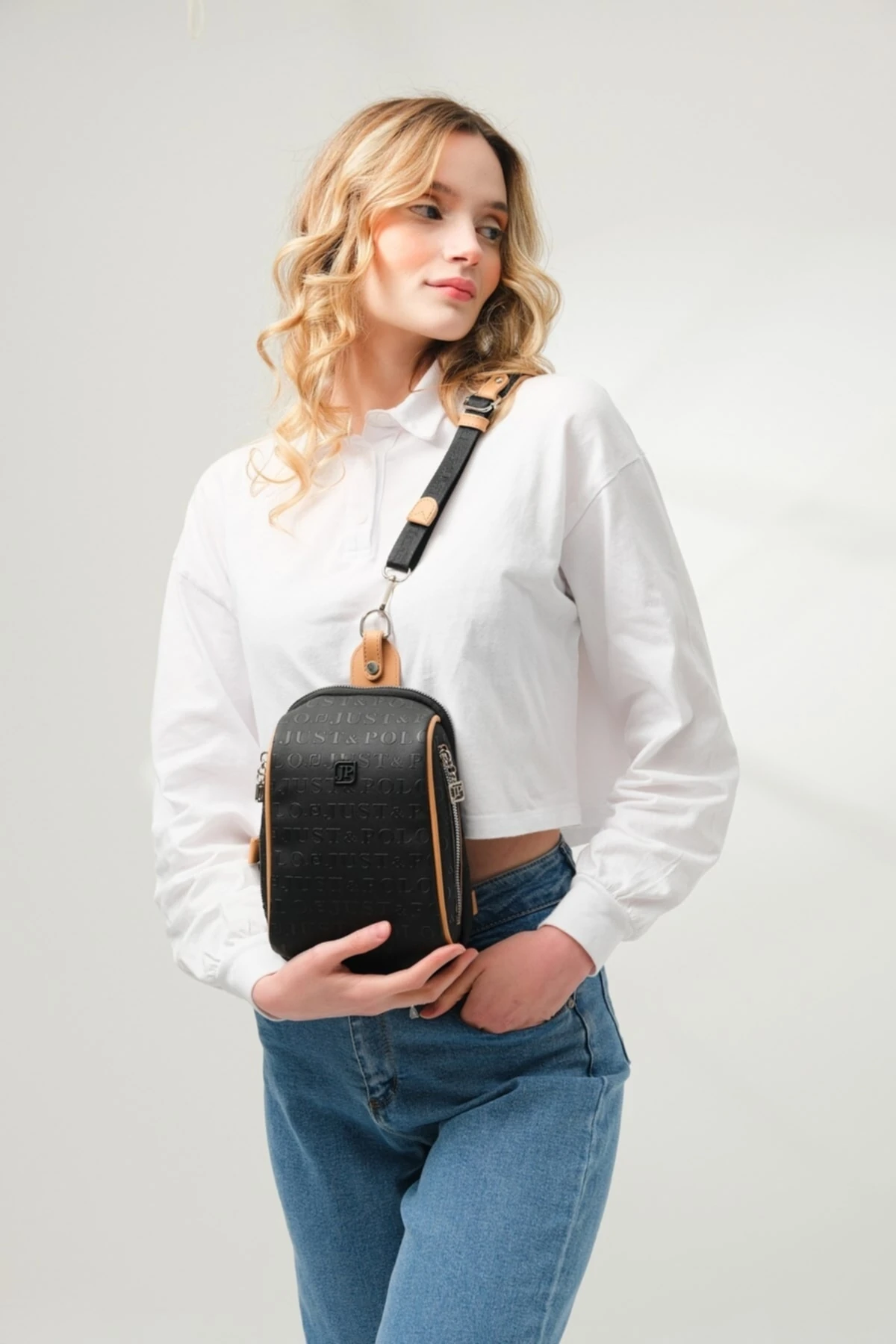 Kadın Çapraz Ayarlanabilir Askılı Vücut Çantası Bodybag Pbu4044