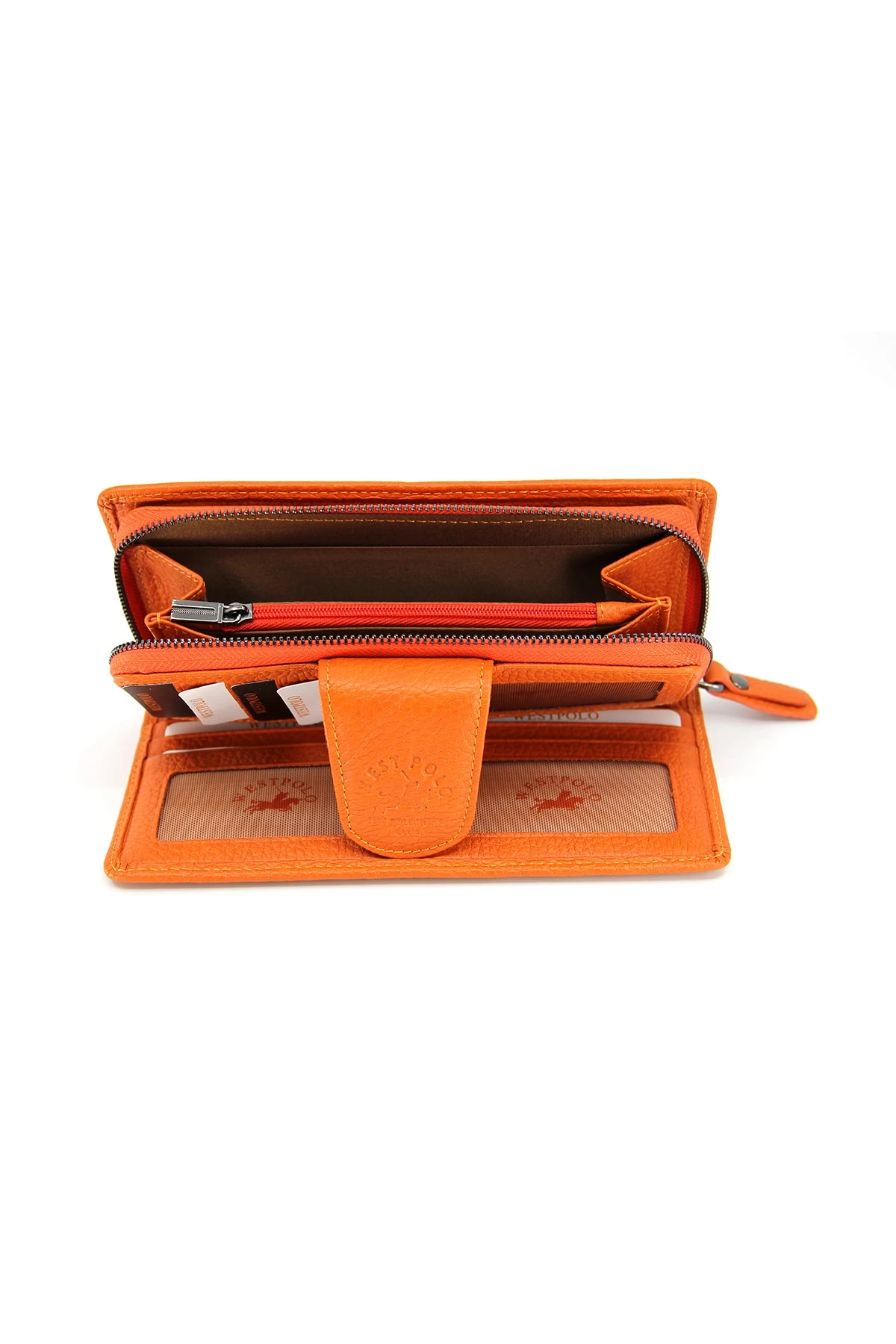 Kadın Bordo Hakiki Deri Cüzdan Kartlık Wpt871