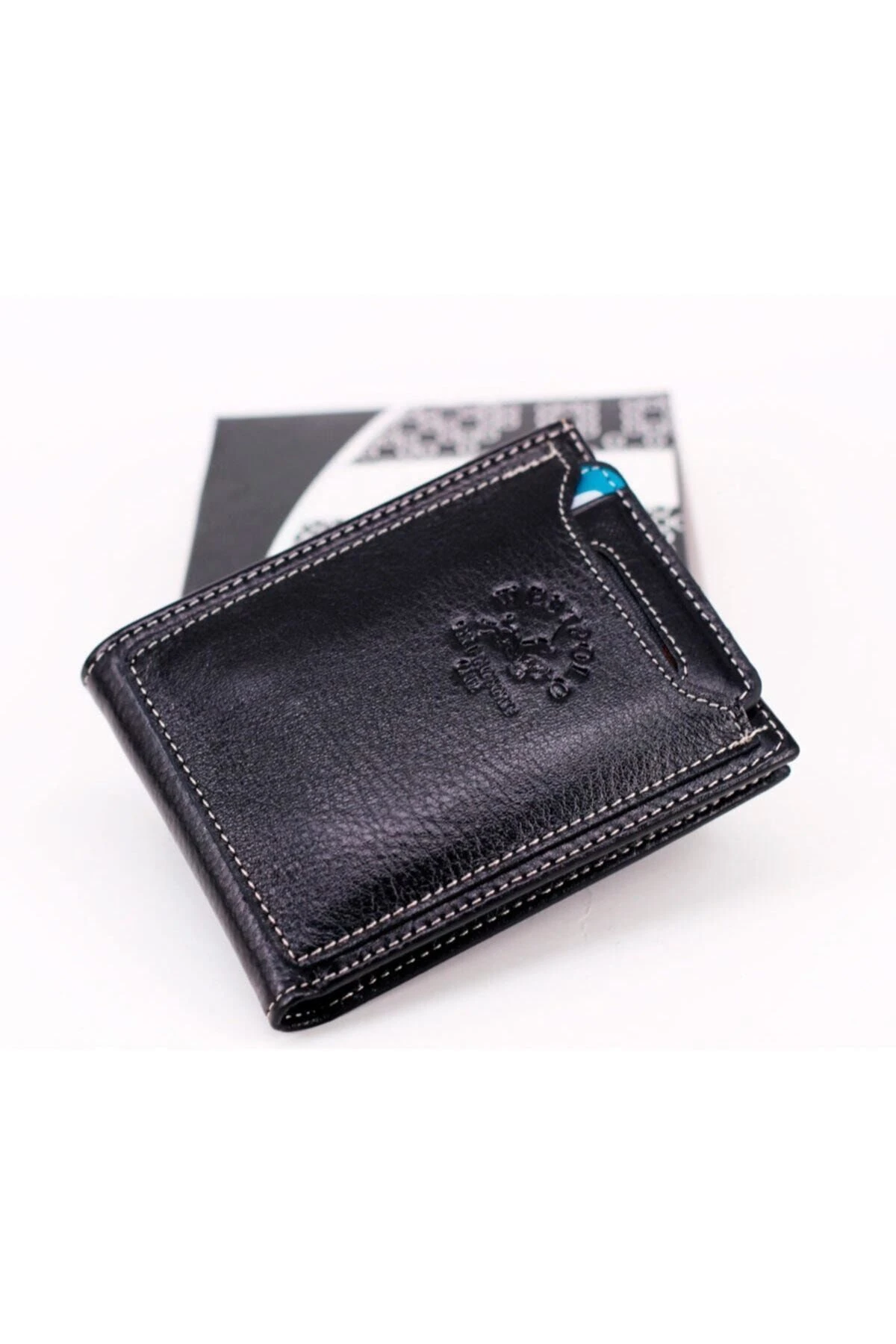 Hakiki Deri Gizli Kartlık Bölmeli Erkek Cüzdan