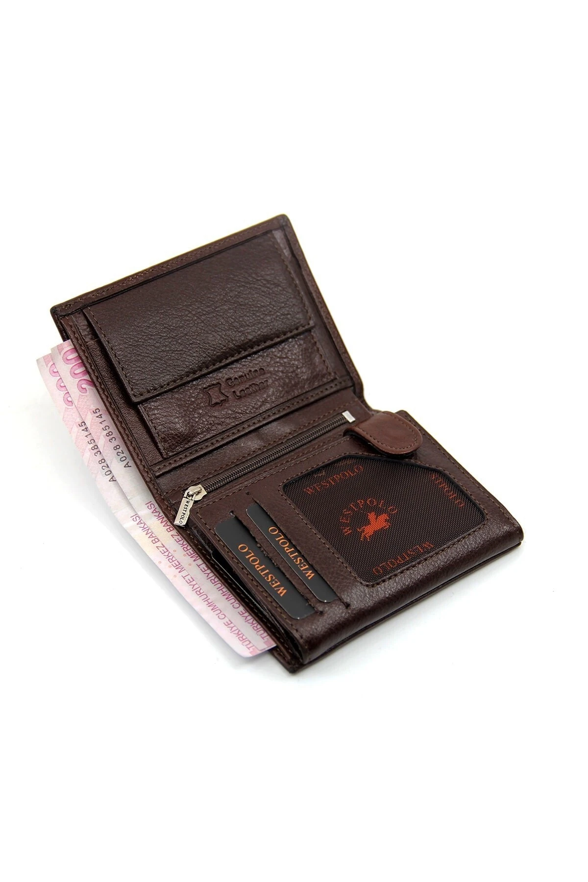 Erkek Kahverengi El Çantası Ve Cüzdan Seti Wpt7017-77