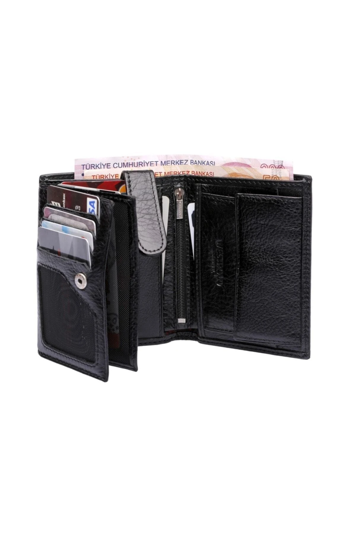 Bozuk Para Ve Bol Kart Bölmeli Yumuşak Hakiki Deri Erkek Cüzdanı