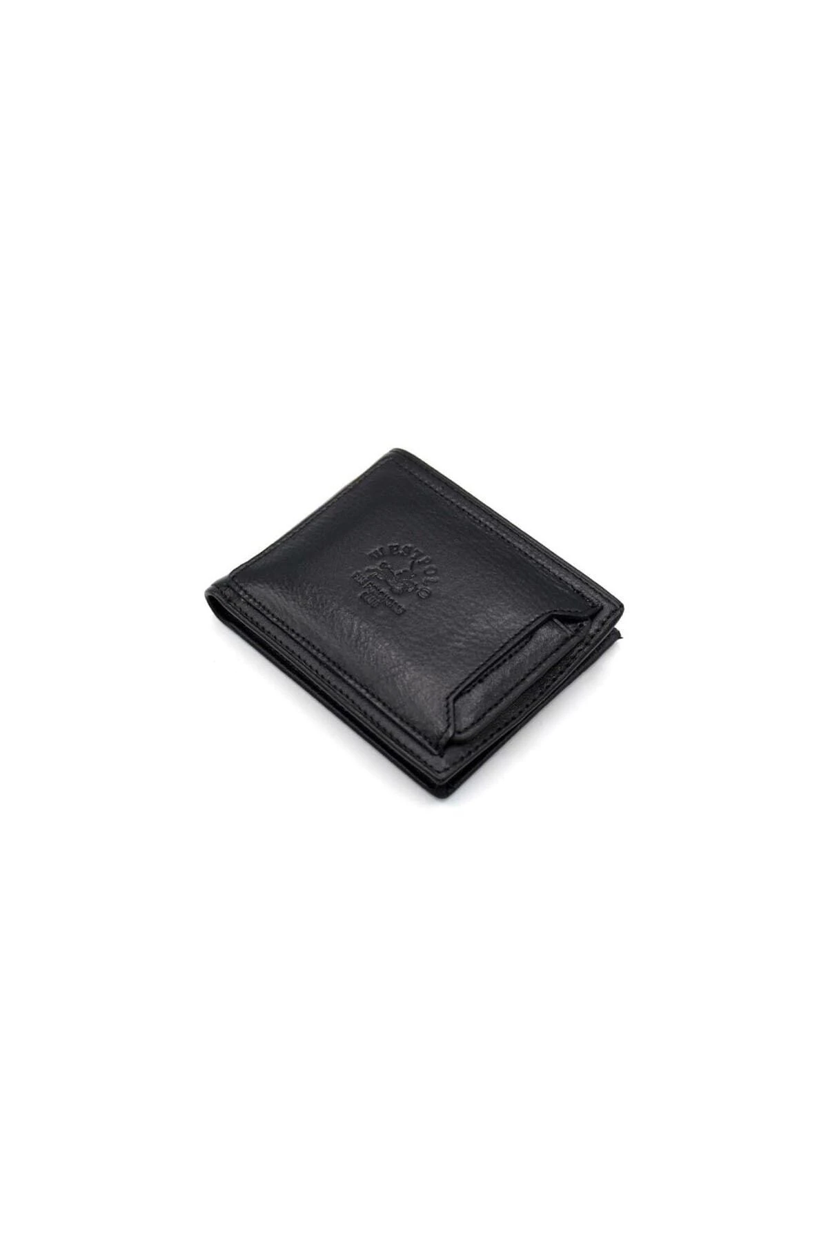 Erkek Siyah Harici Kartvizitli Orjinal Deri Cüzdan Wp698