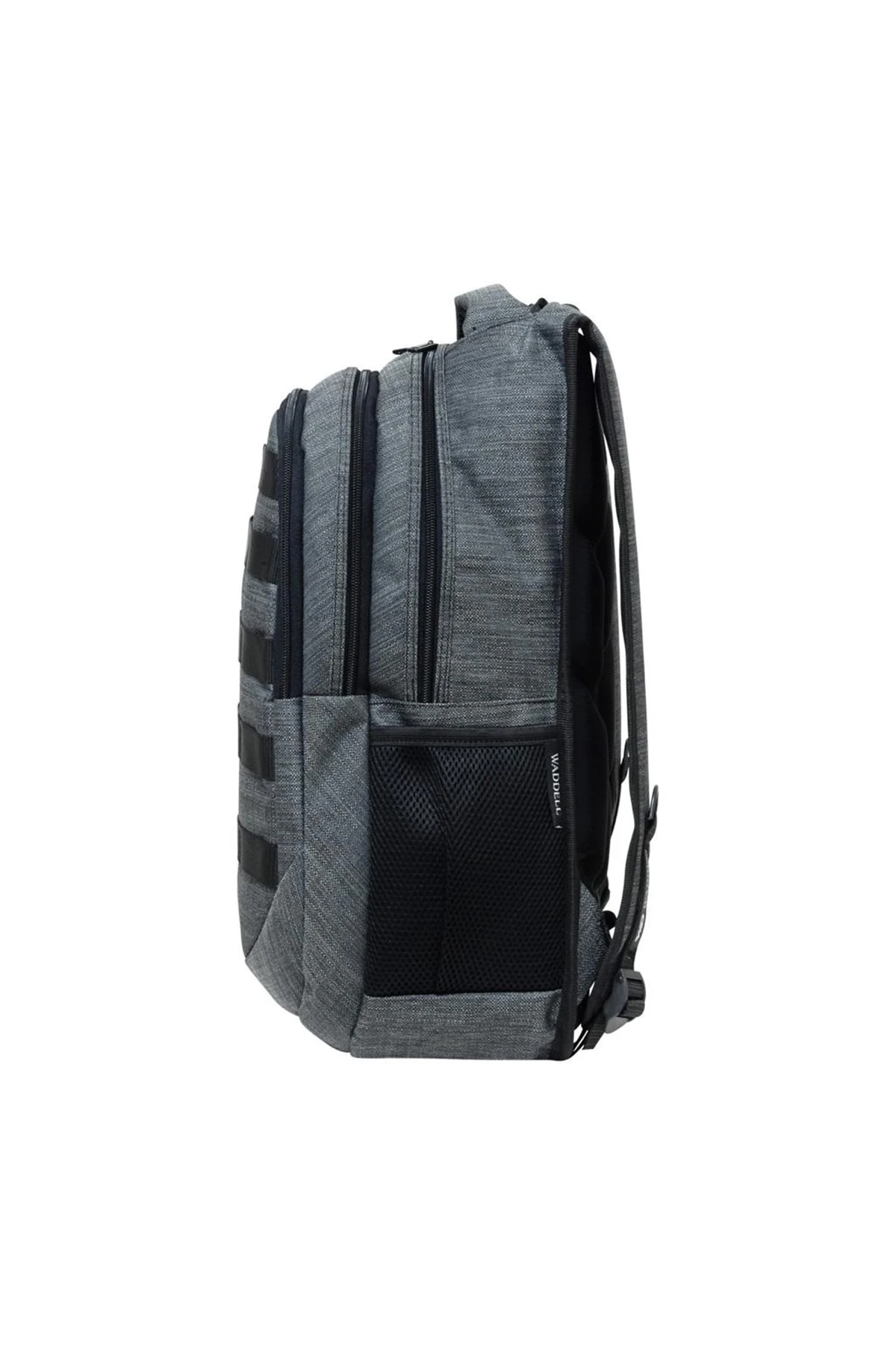 Gri Unisex Su Geçirmez 3 Gözlü Laptop Bölmeli Günlük Ve Okul Sırt Çantası