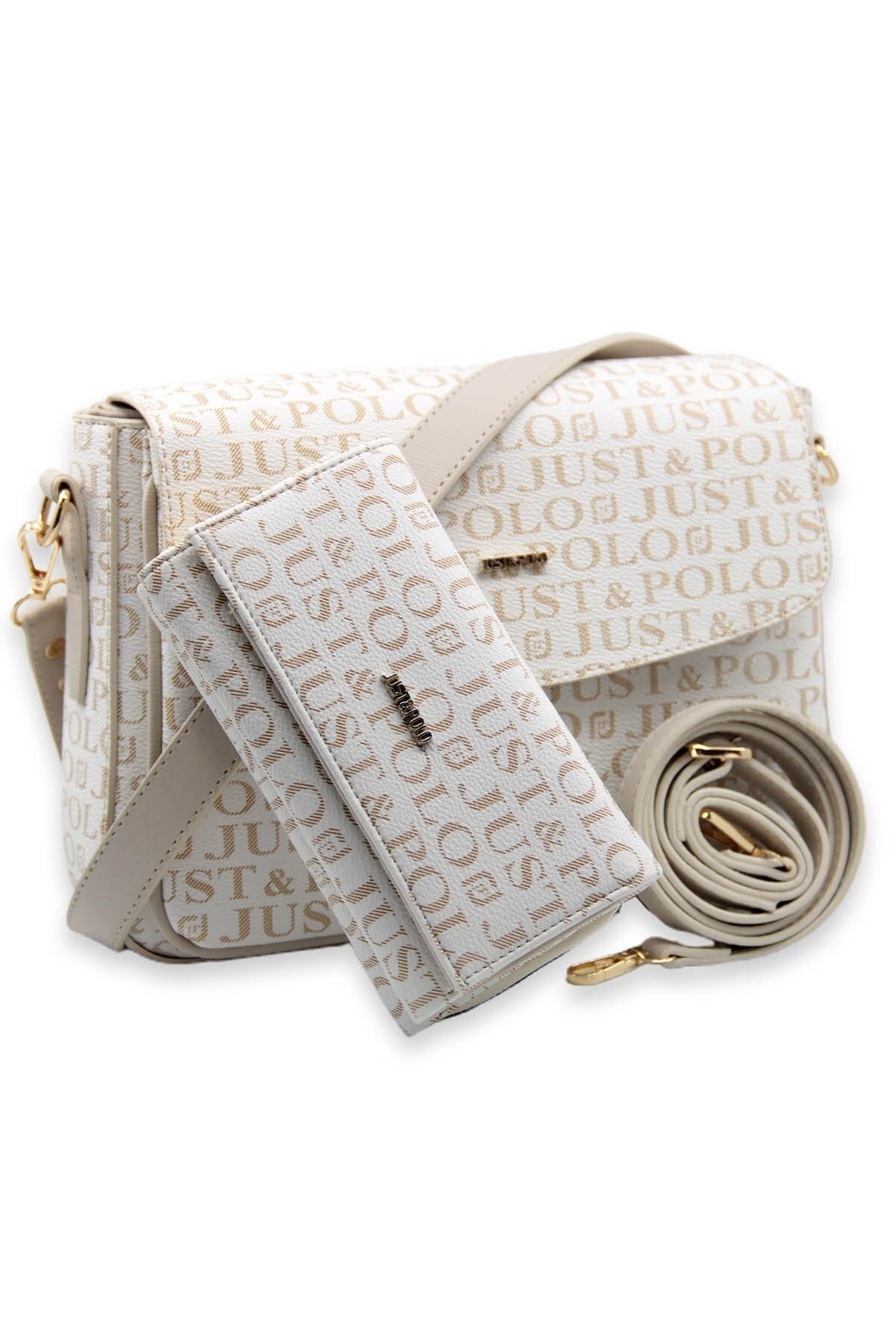 Kadın 3 Bölmeli Mıknatıs Kapaklı El Ve Omuz Çantası Pbu2186-1003