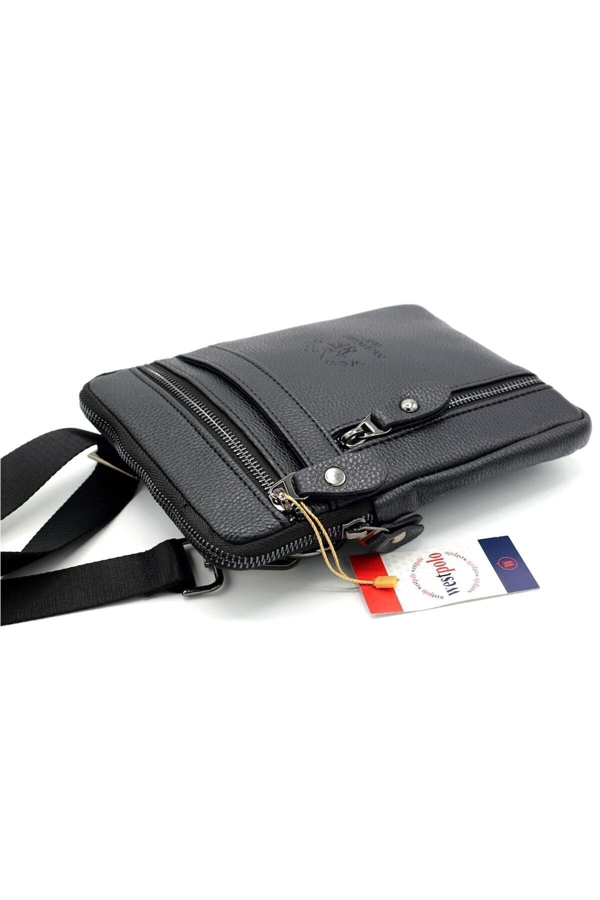 Erkek Siyah Omuz Çantası Wpt6020