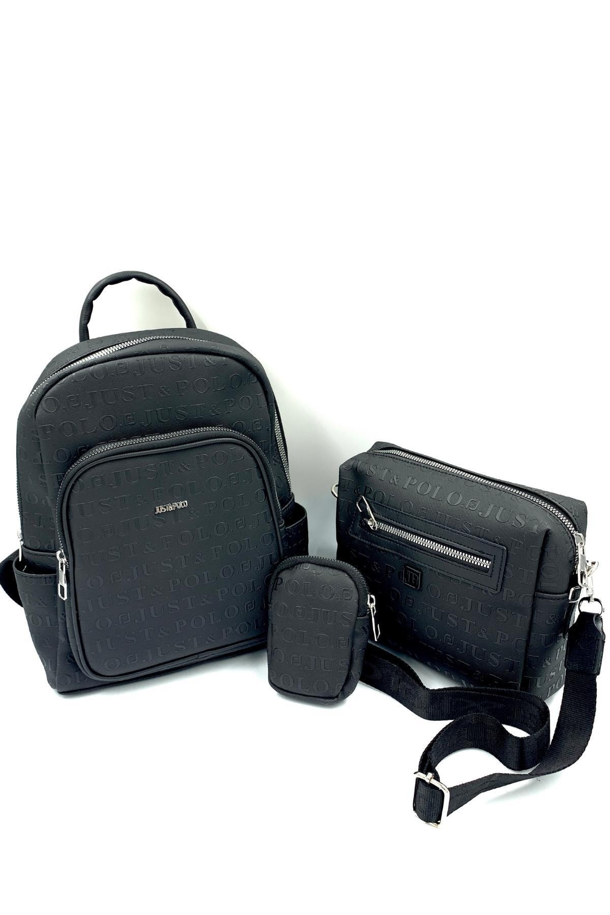 Kadın Yeni Sezon 2'li Sırt Ve Omuz Çanta Takımı