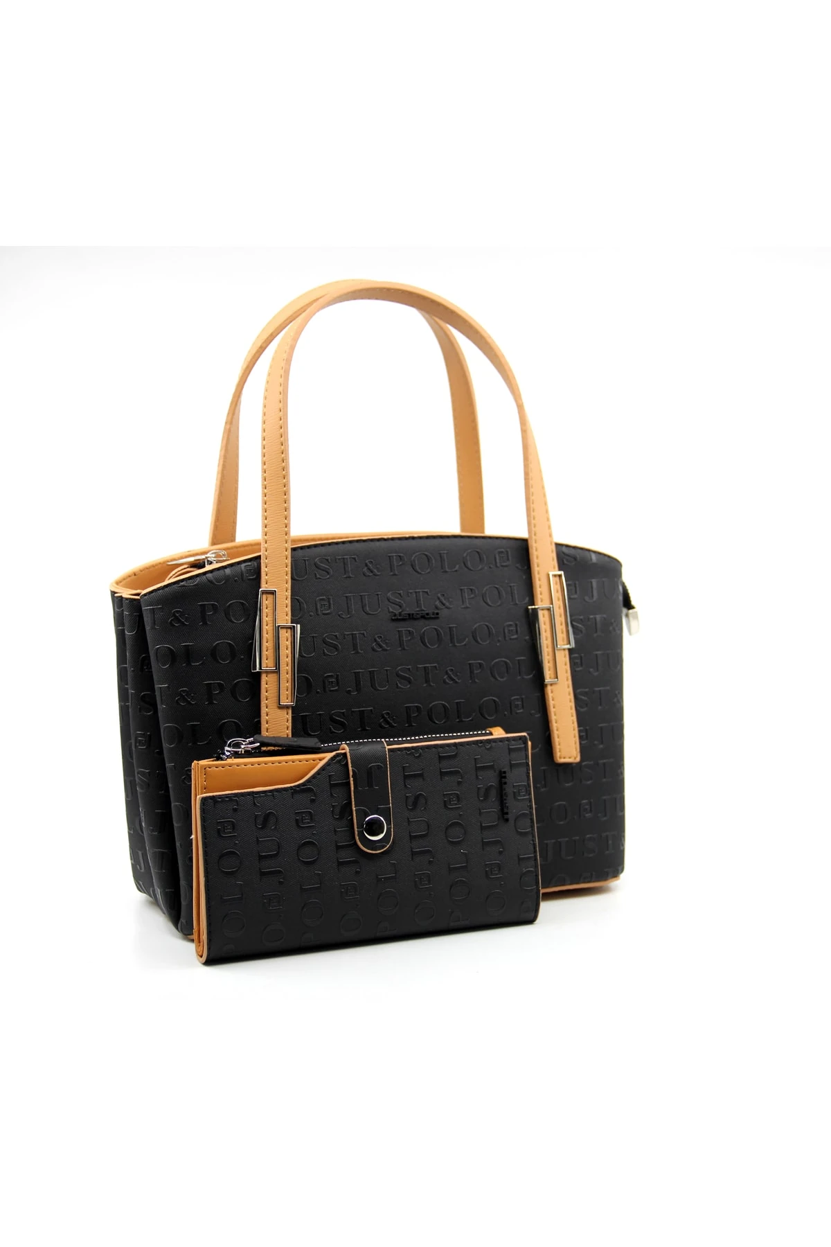 Kadın Ayarlanabilir Uzun Askılı Çanta Ve Cüzdan Kombini Pbu4030-1001