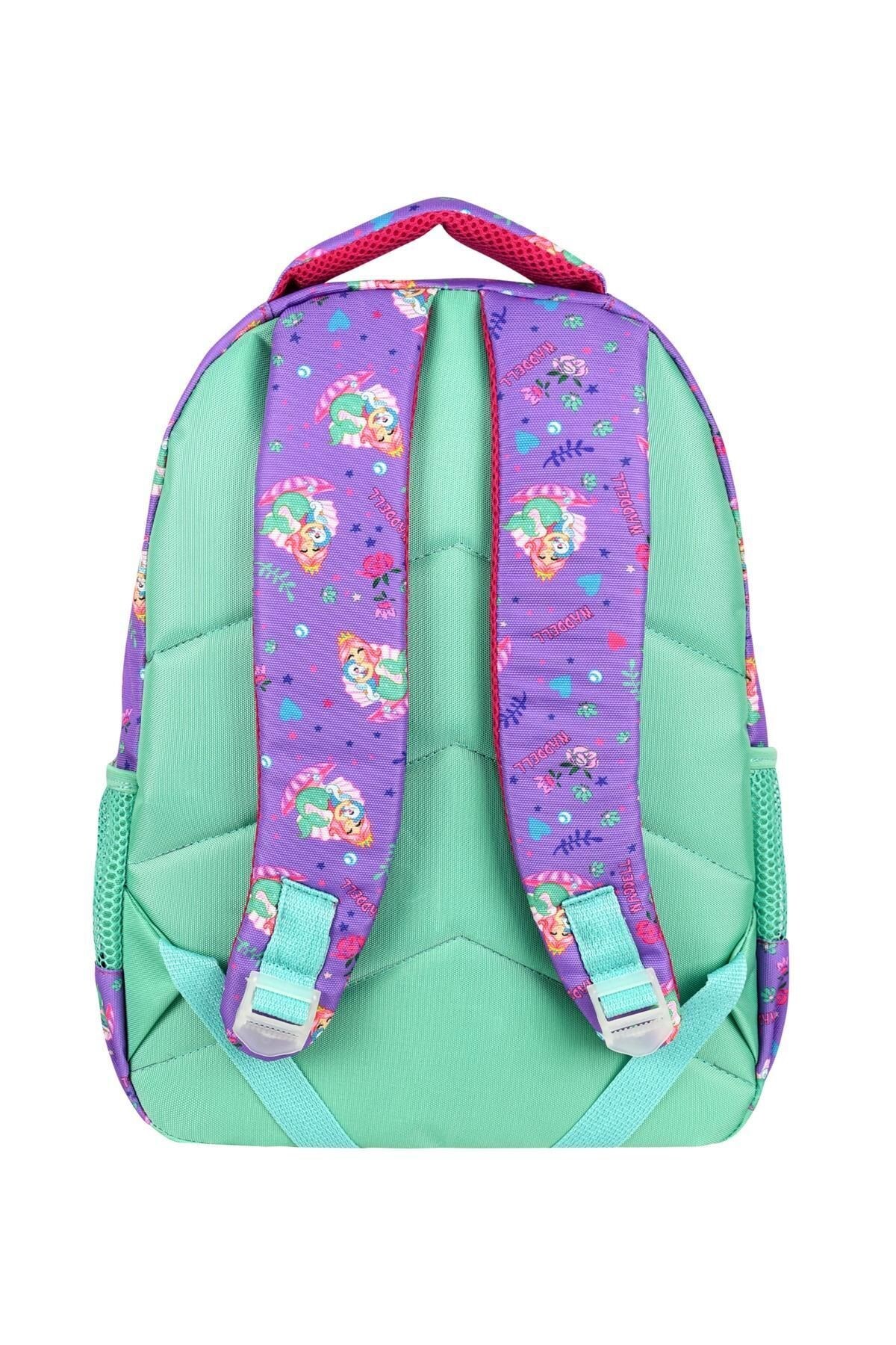 Mermaid Naddell 3’lü Kız Çocuk Okul Çanta Seti (Sırt Çantası, Beslenme Çantası, Kalemlik)