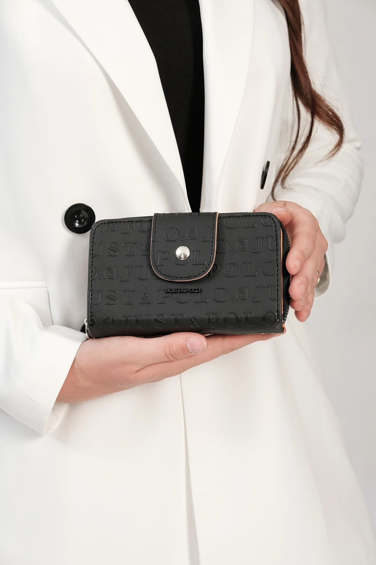 Kadın Ayarlanabilir Askılı Omuz Çantası Ve Cüzdan Kombini Pbu4030-1005