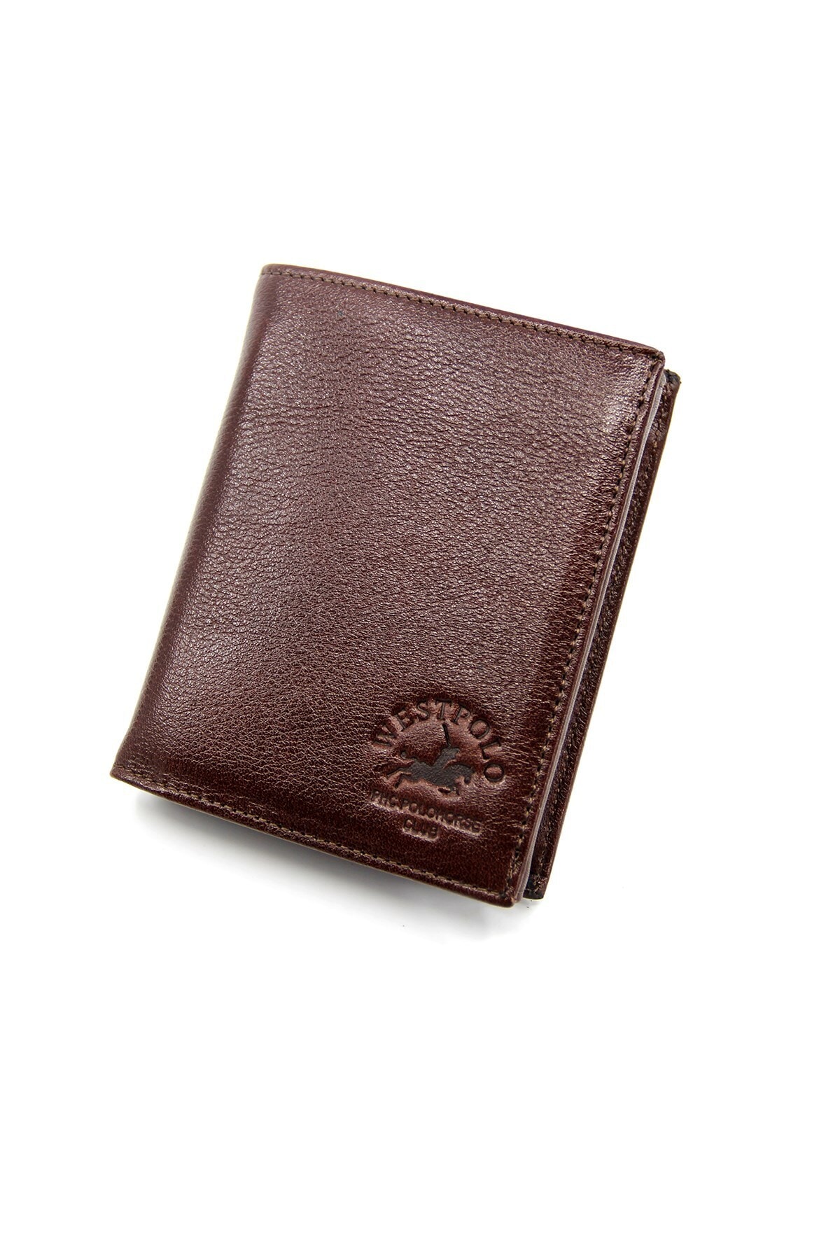 Bordo Bozuk Para Bölmeli Deri Erkek Cüzdan Wpt079