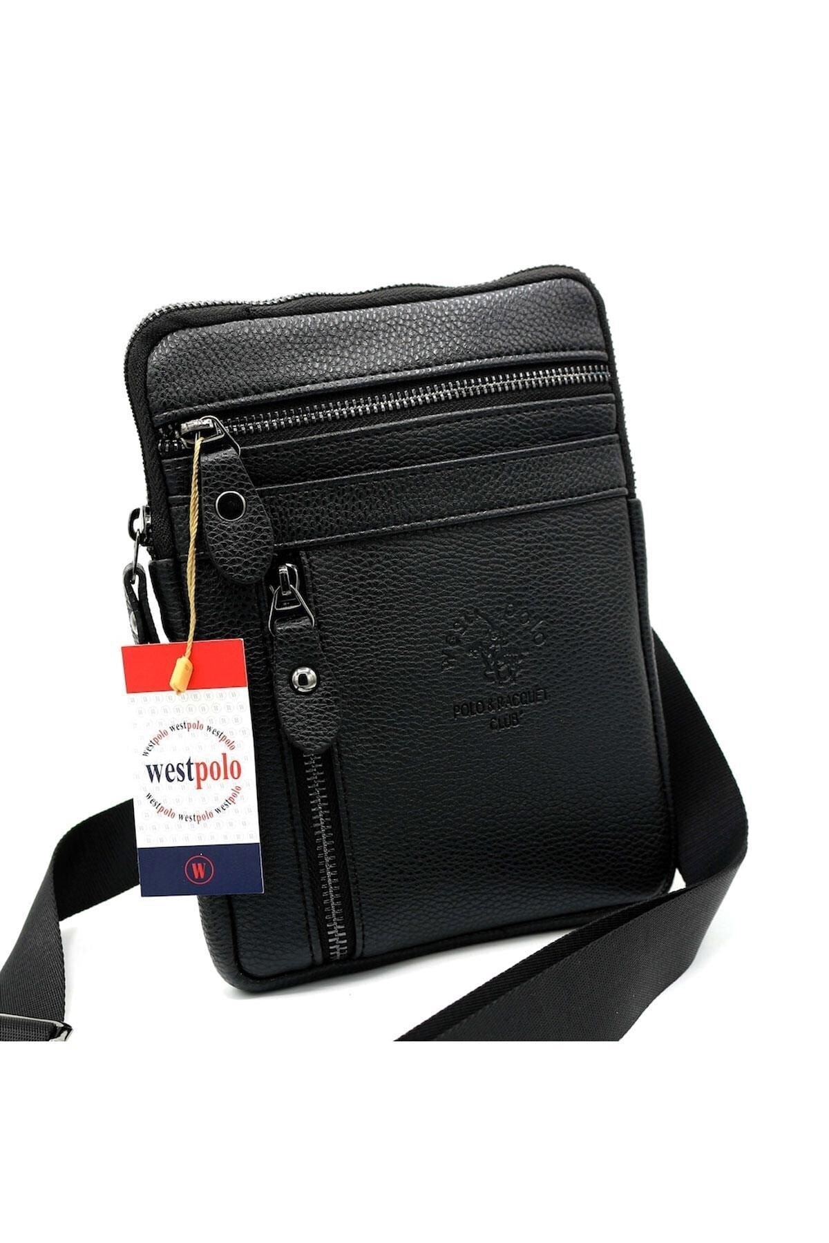 Erkek Siyah Omuz Çantası Wpt6020