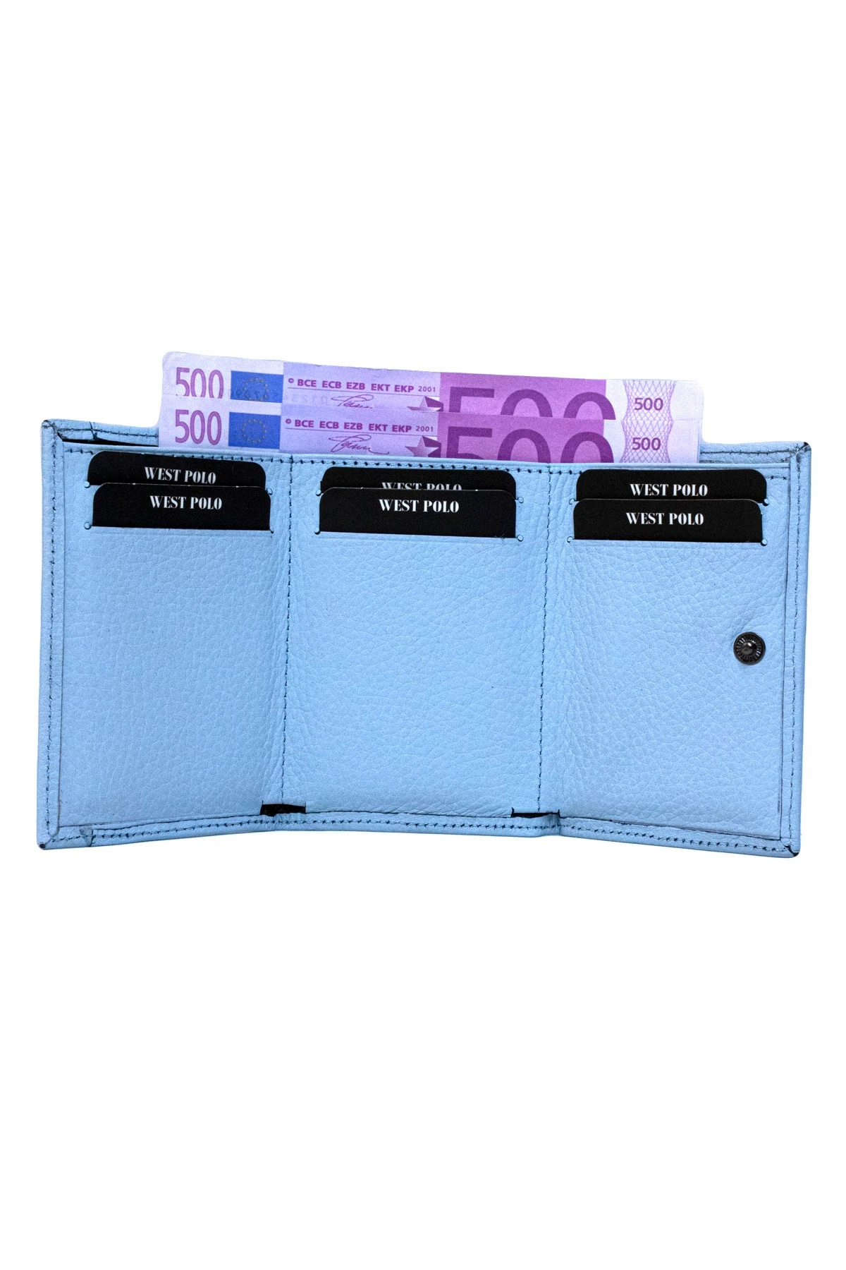 Hakiki Deri Kahverengi Mini Unisex Cüzdan Kartlık