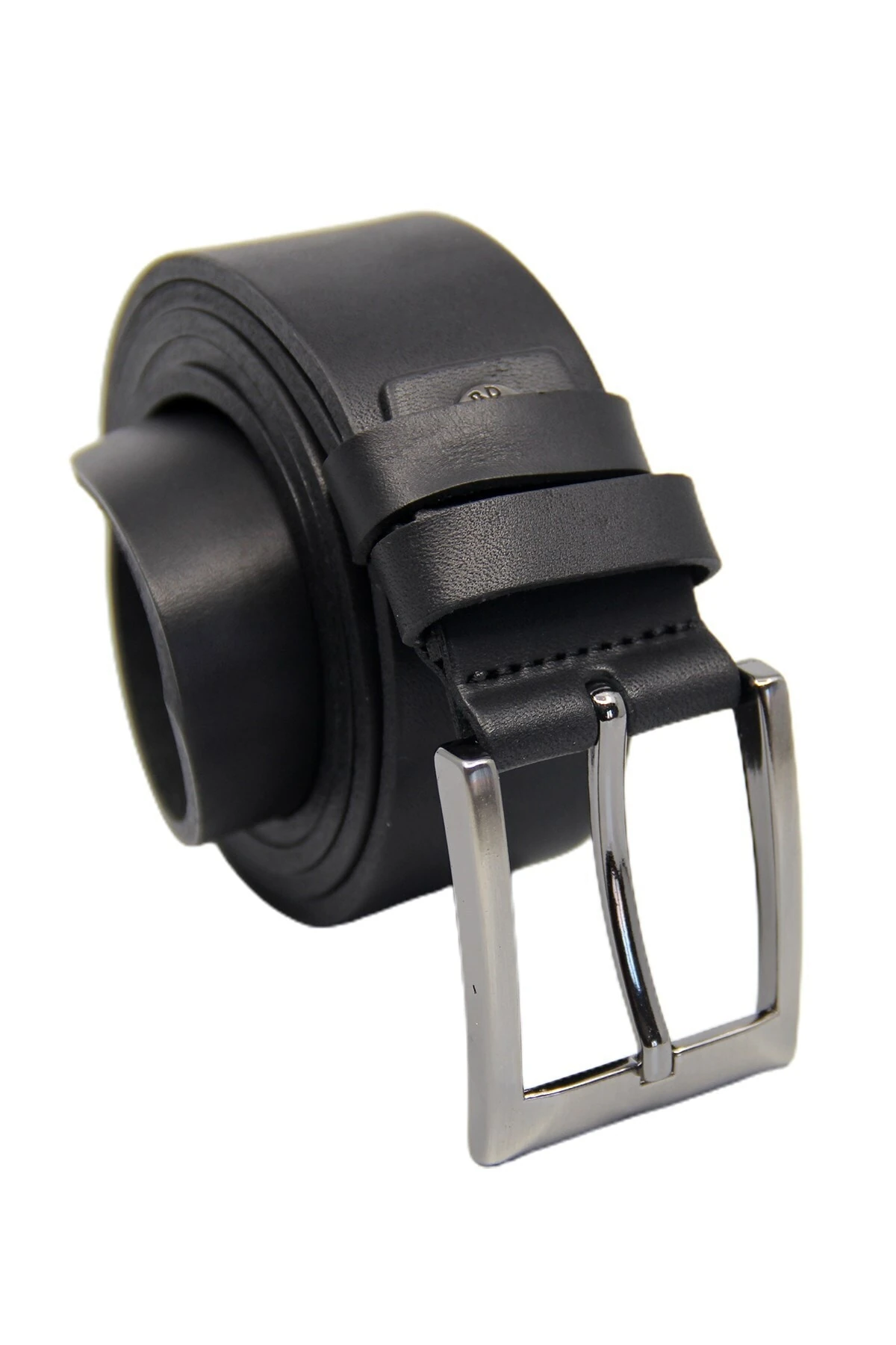 Erkek Siyah Klasik Model Hakiki Deri Kemer Gr131