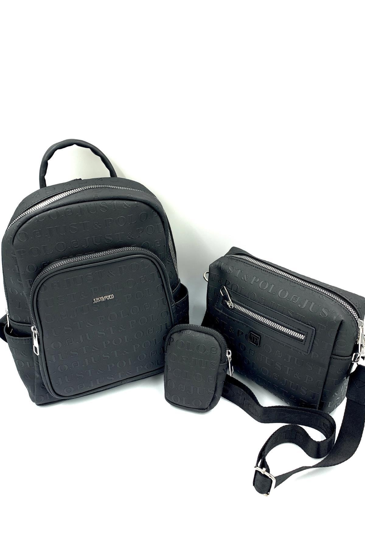 Kadın Yeni Sezon 2'li Sırt Ve Omuz Çanta Takımı