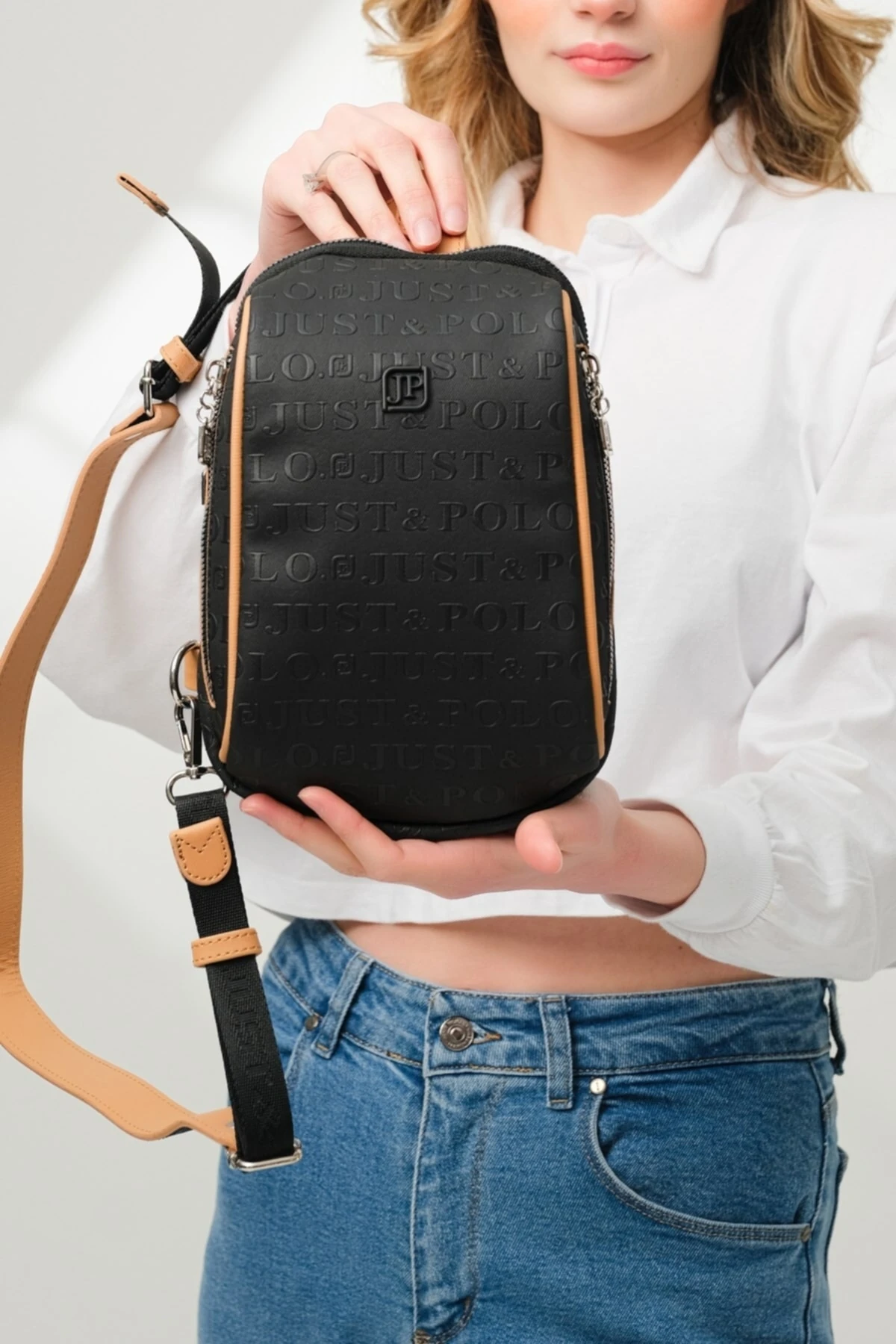 Kadın Çapraz Ayarlanabilir Askılı Vücut Çantası Bodybag Pbu4044