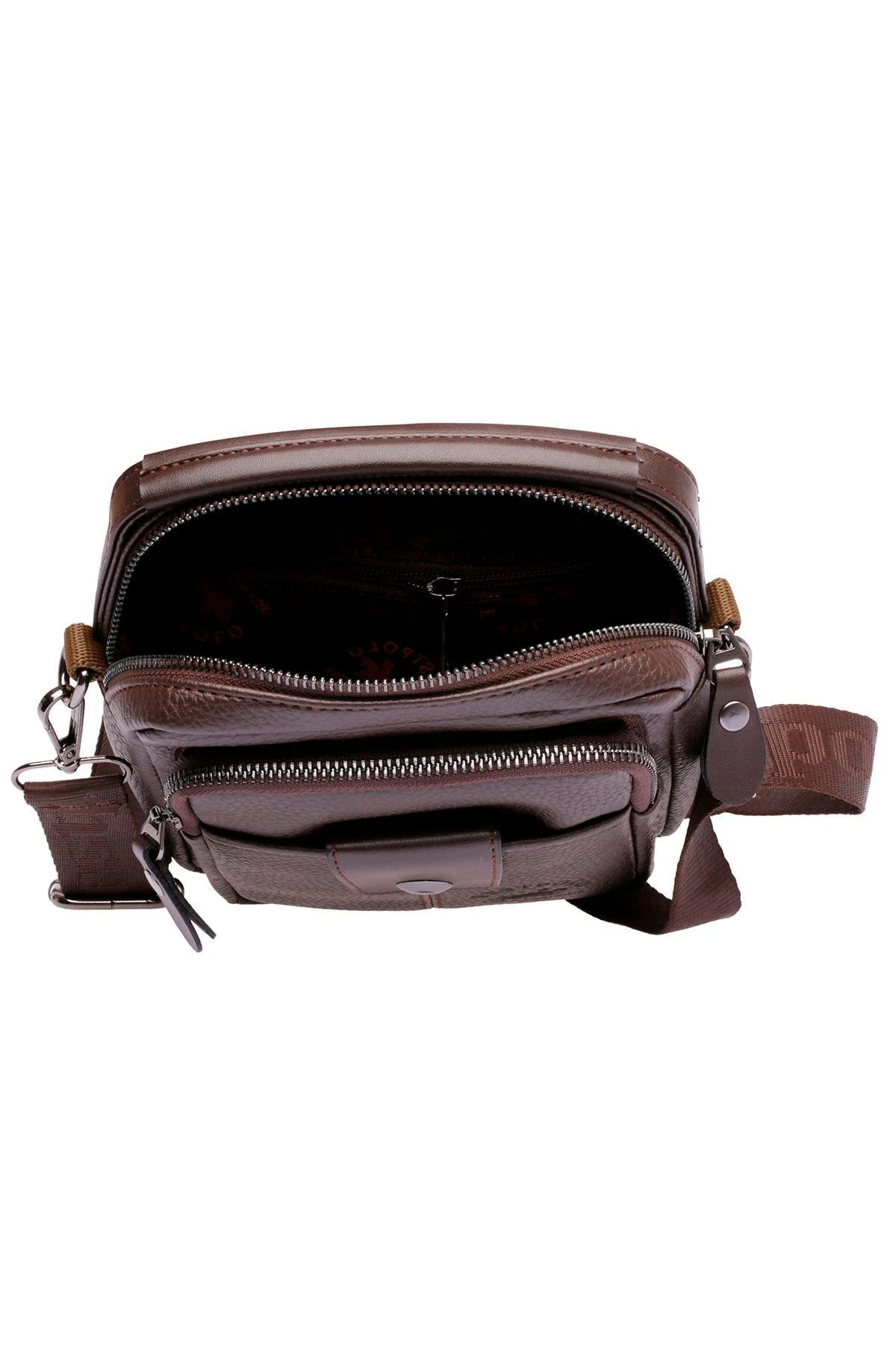Erkek Kahverengi El Ve Omuz Askılı Çanta