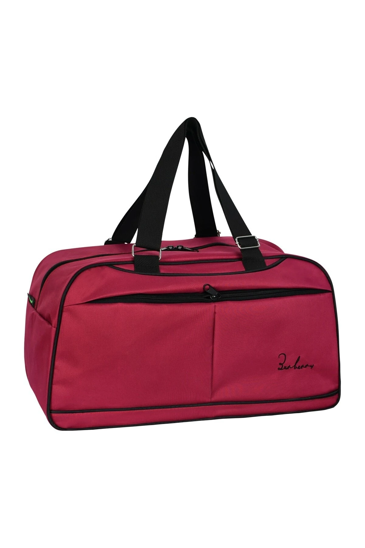 Anne Bebek Bakım Bordo Klasik Sırt Çantası Ve Orta Boy Spor/seyahat El Valizi