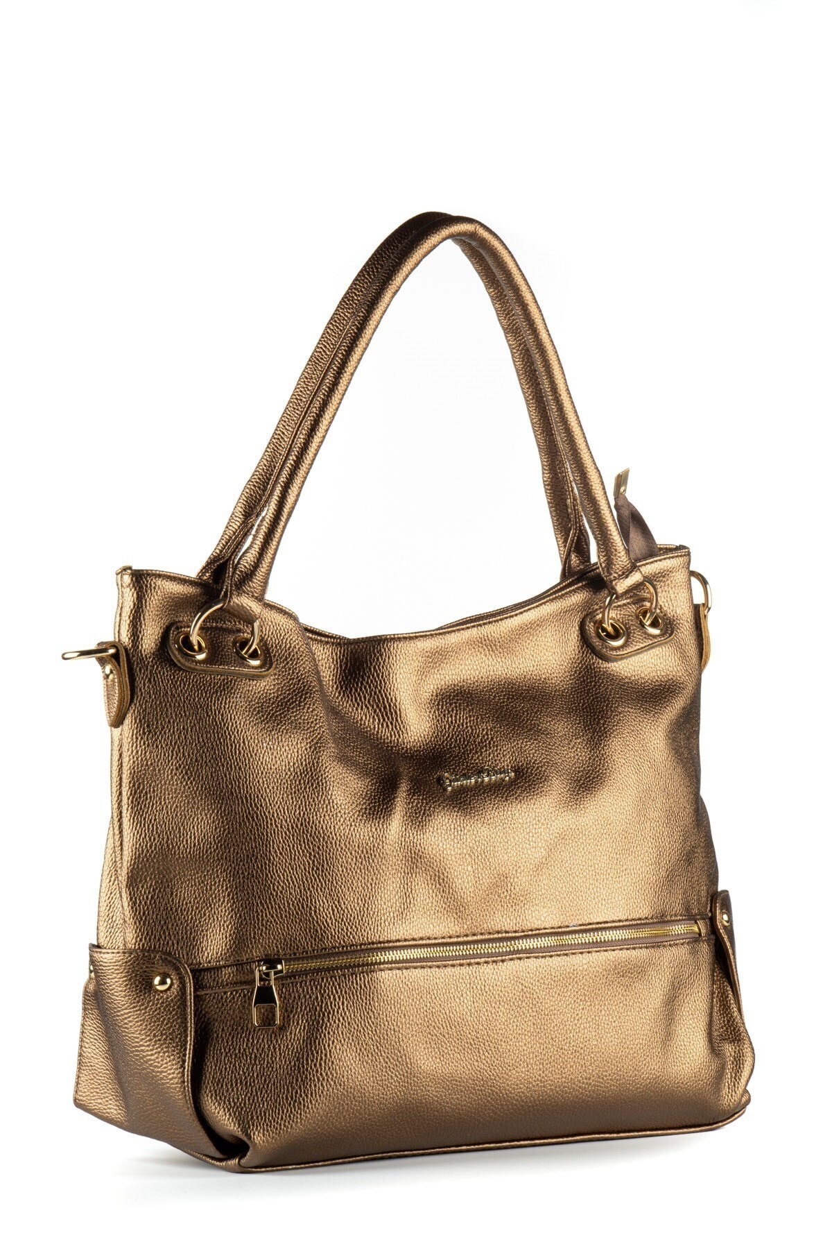 Bakır Kadın Yıkanmış Deri Omuz Çantası Upb2525