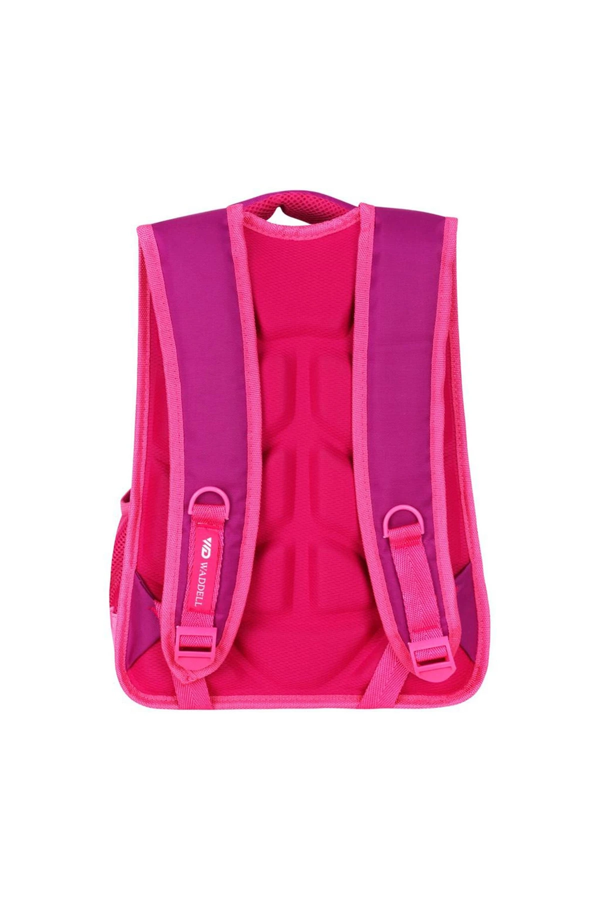 Bordo Pembe Unisex Kelebek Desenli Su Geçirmez Ilkokul Çantası Ve Beslenme Seti