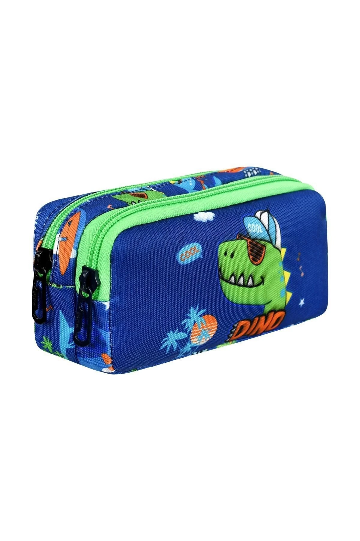 Waddell Kids 3’lü Erkek Çocuk Okul Seti (Sırt Çantası, Beslenme Çantası, Kalemlik) – Dino Desenli