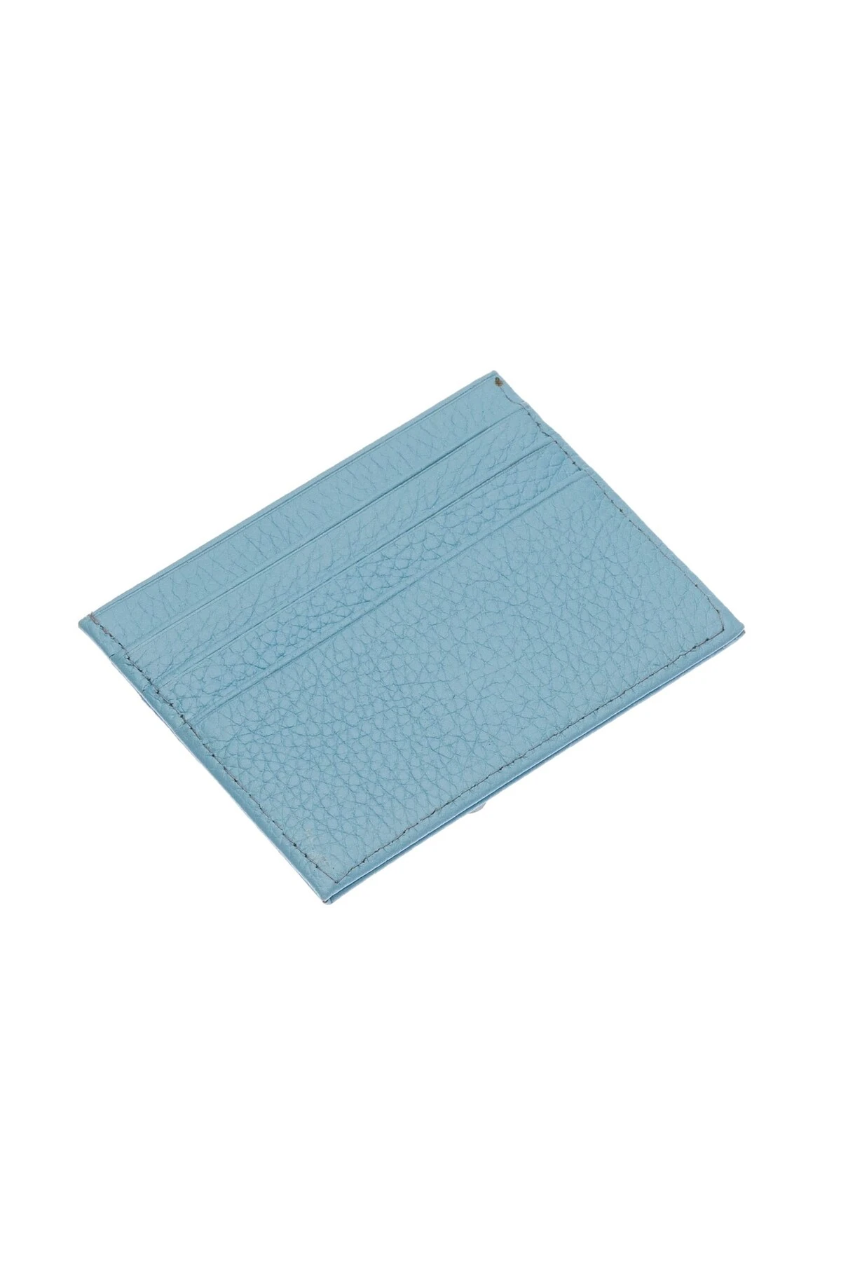 Hakiki Deri Bol Kartlıklı Bebe Mavisi Unisex Kartlık WPT041