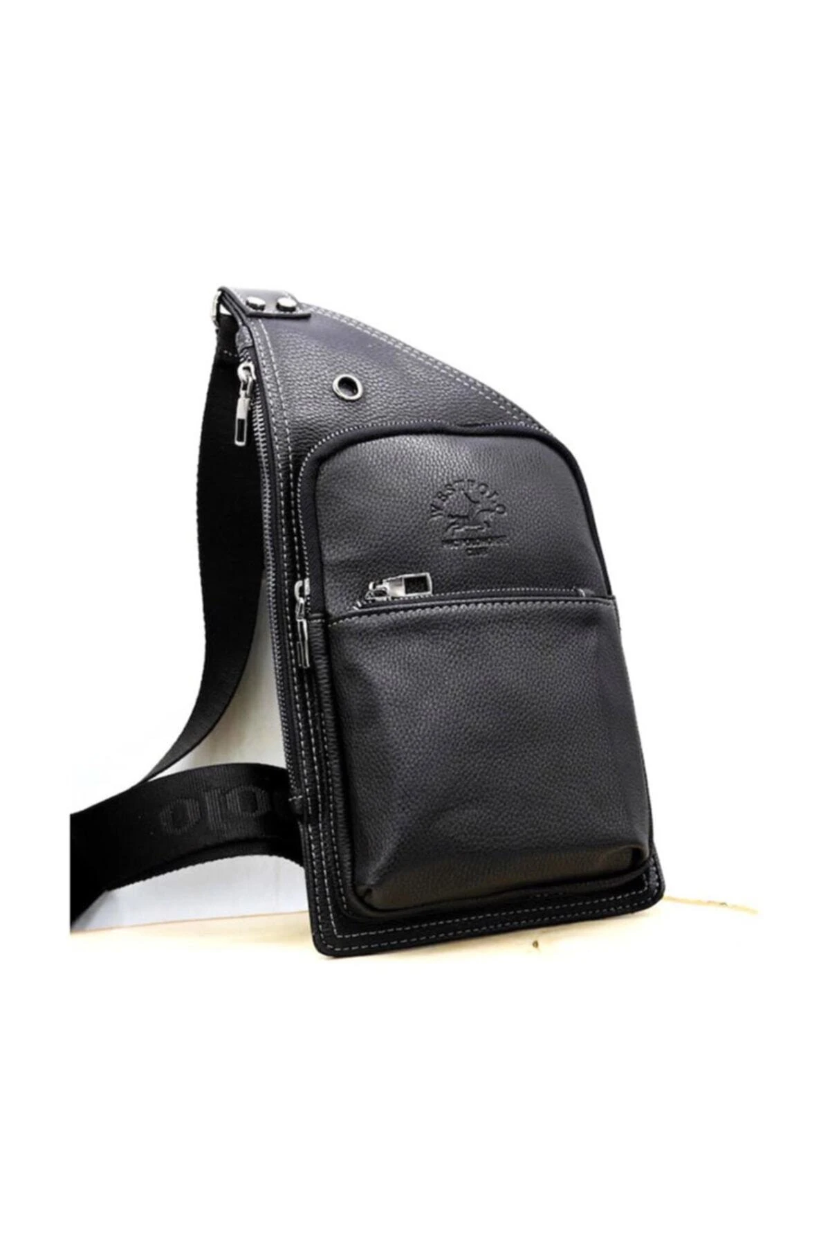 Siyah Erkek Bady Bag Çapraz Omuz Çantası 879055200412712