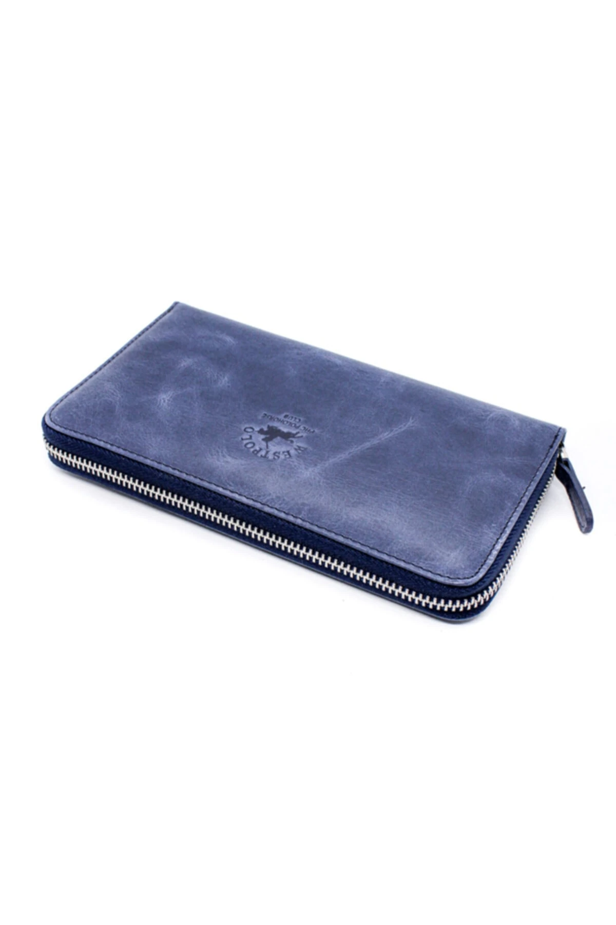 Hakiki Crazy Deri Telefon Bölmeli Unisex Cüzdan Kartlık