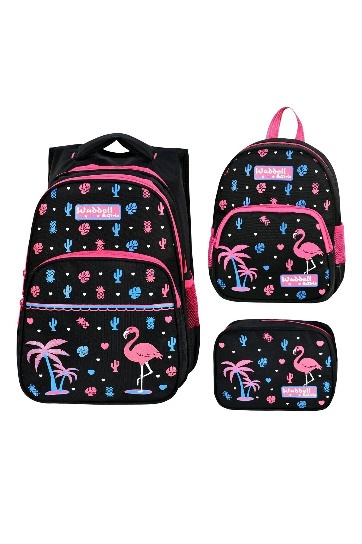 Şirin Flamingo Anaokulu / Ilkokul / Beslenme 3'lü Set Pbw8993