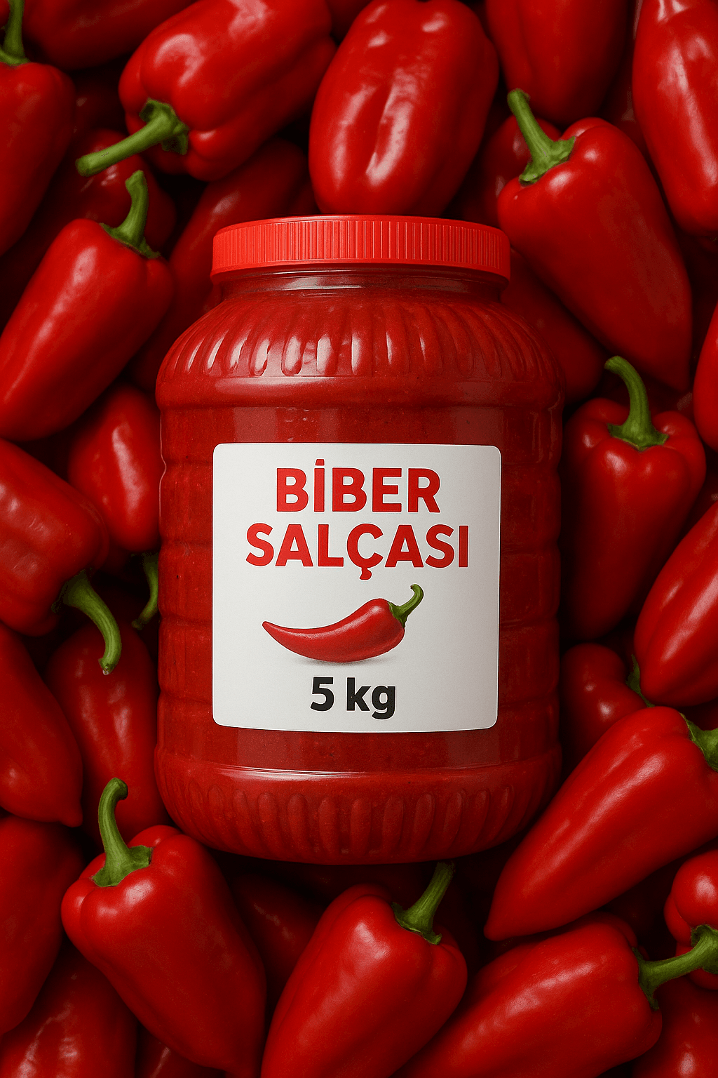 Biber Salçası 5KG Büyük İndirim
