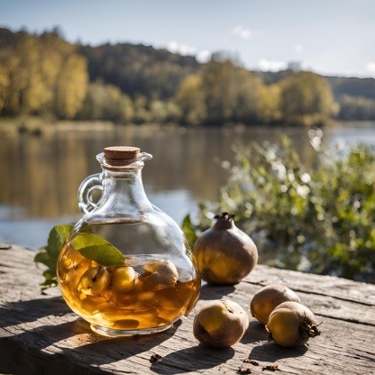 Muşmula Sirkesi 250 ML Cam Şişede(2YılFermenteli)