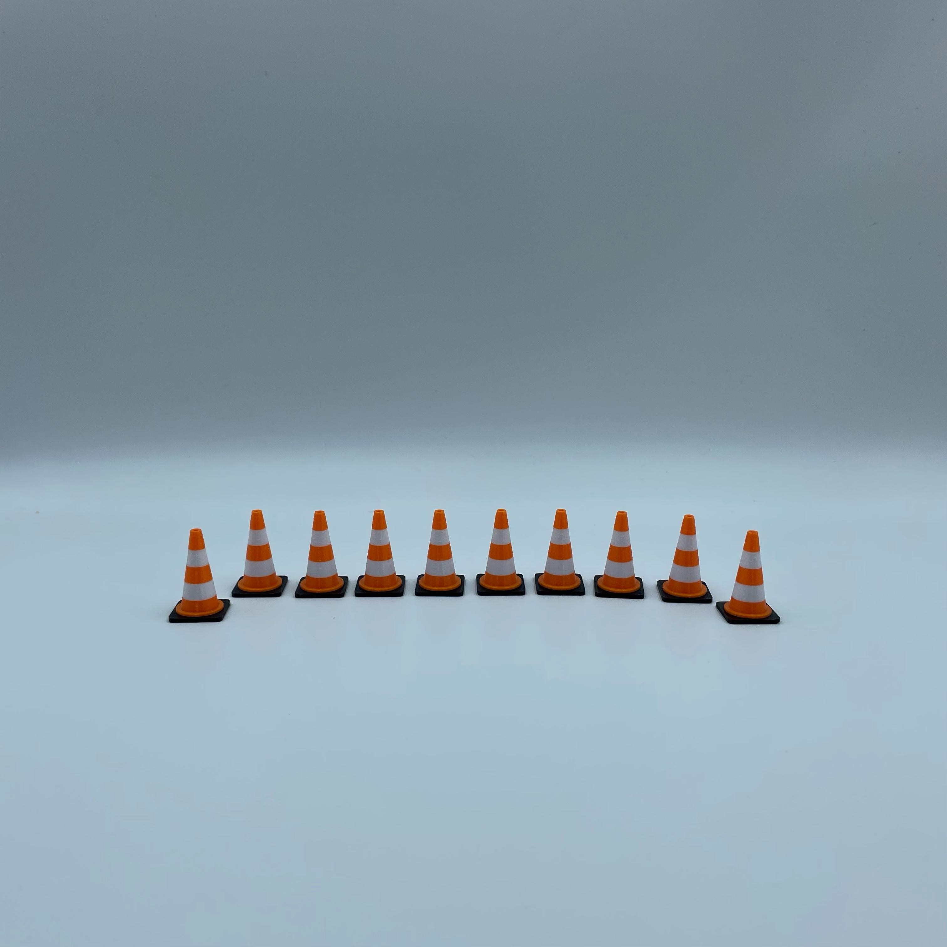  1/18 Ölçekli | 10'lu Trafik Kukası