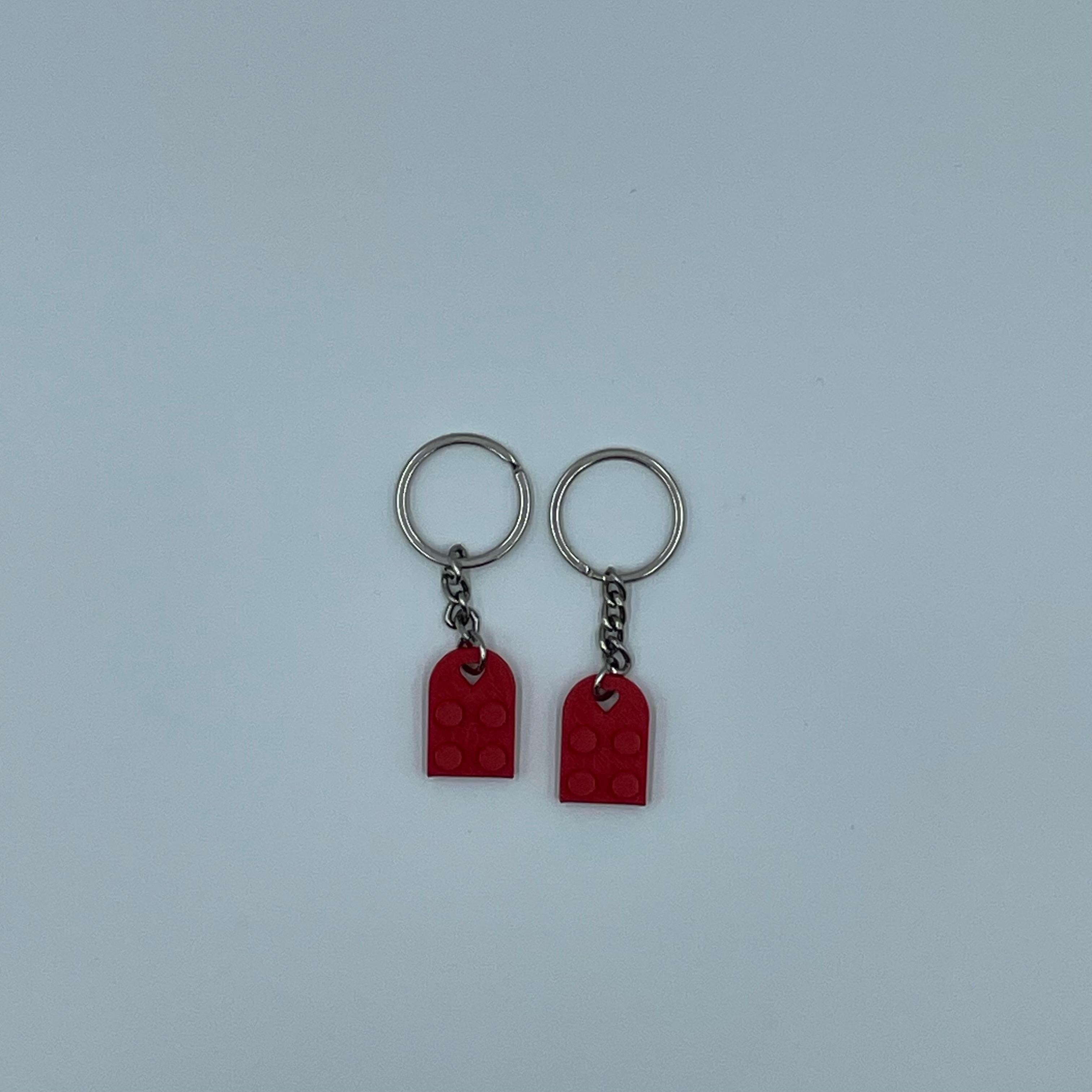 Couple Kalp Anahtarlık