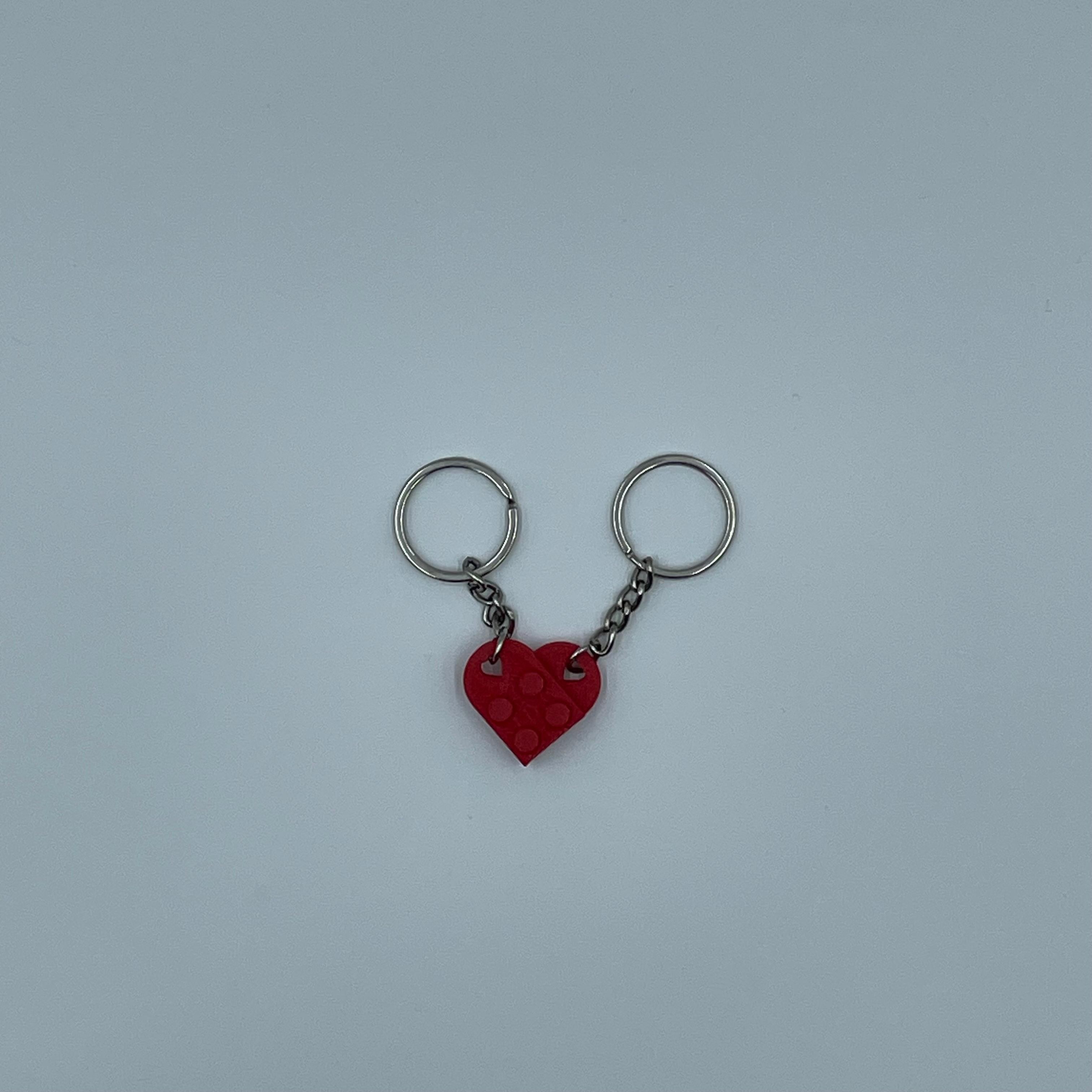 Couple Kalp Anahtarlık