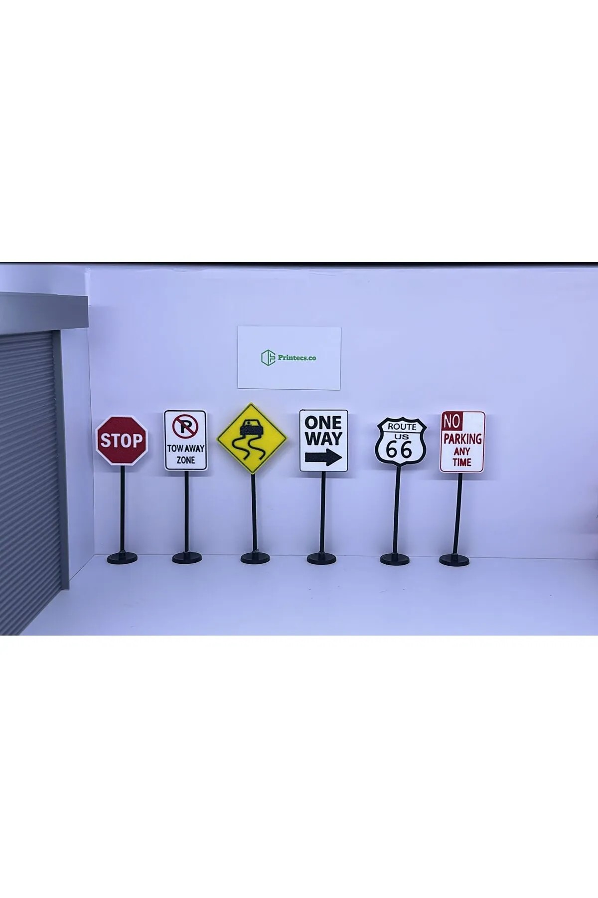  1/18 Ölçekli | Trafik Levhaları Seti 