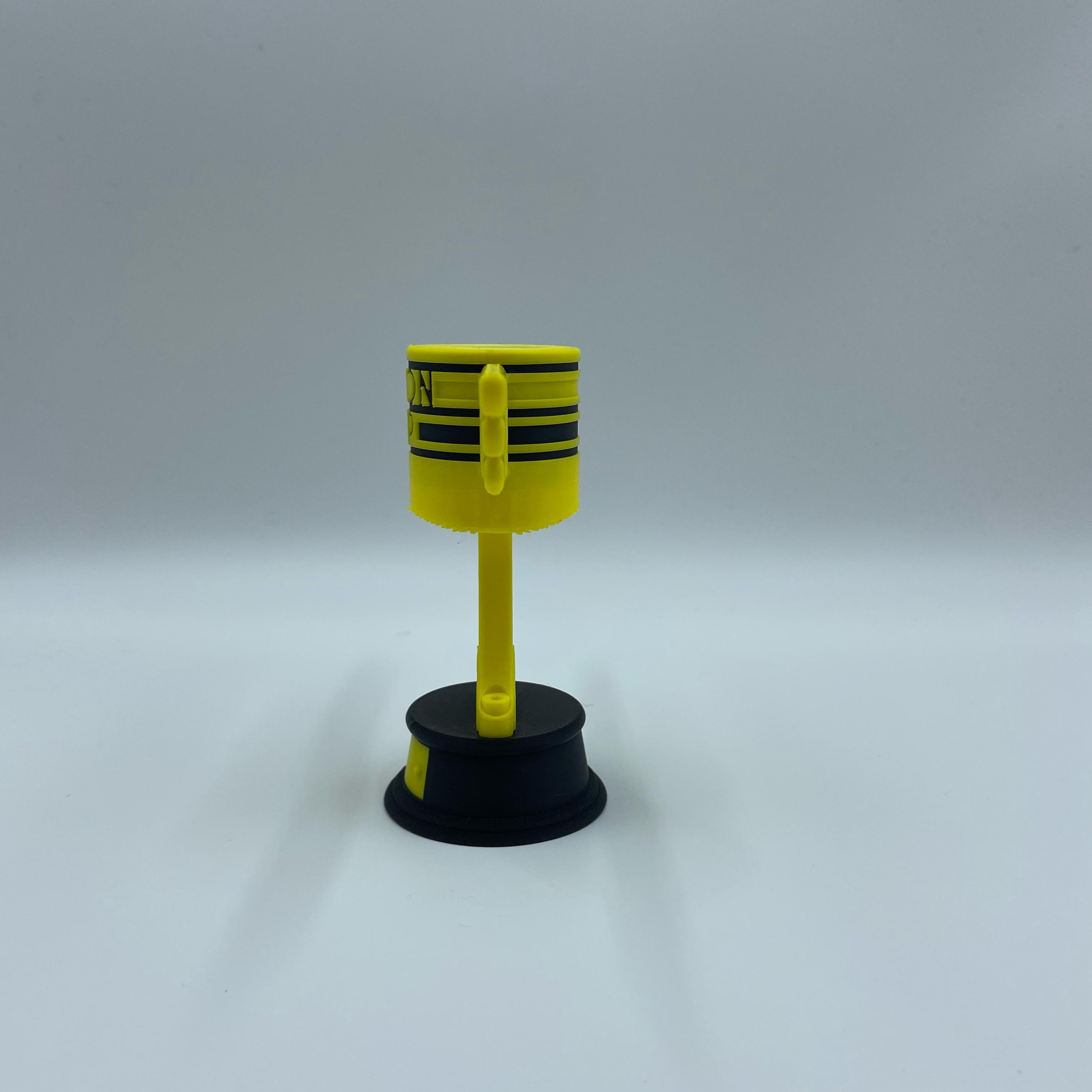 Piston Kupası Masa Süsü 