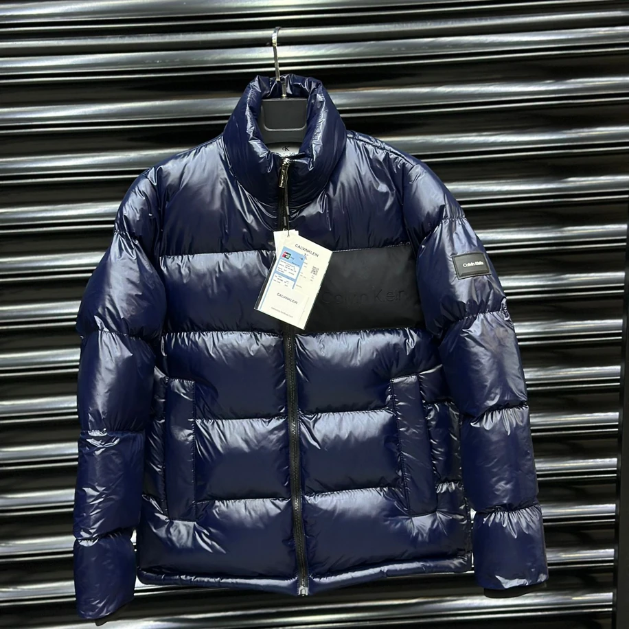 Calvin Klein Lacivert Şişme Mont