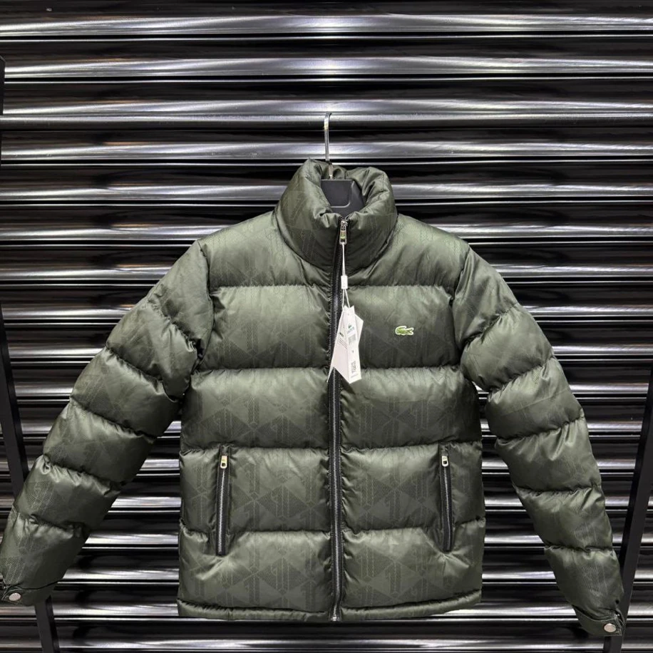 Lacoste Yeşil Şişme Mont