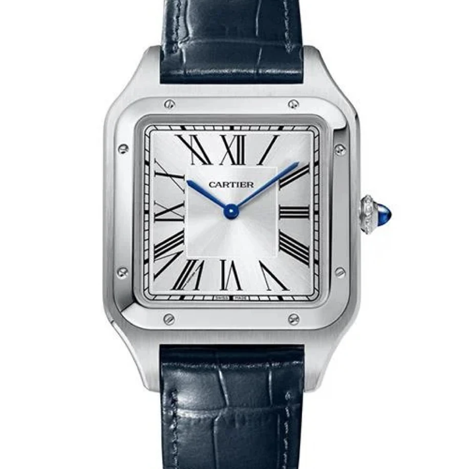 Cartier Lacivert Deri
