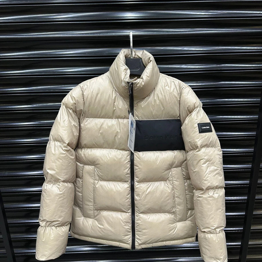 Calvin Klein Krem Şişme Mont