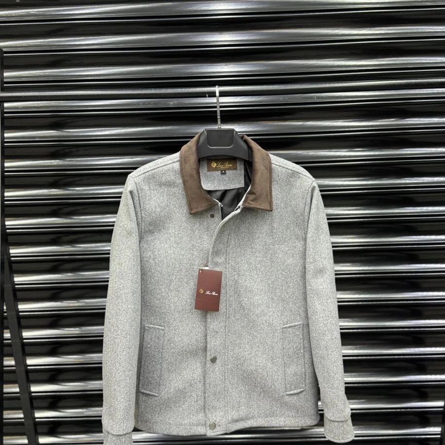 Loro Piano Gri Kaşe Mont