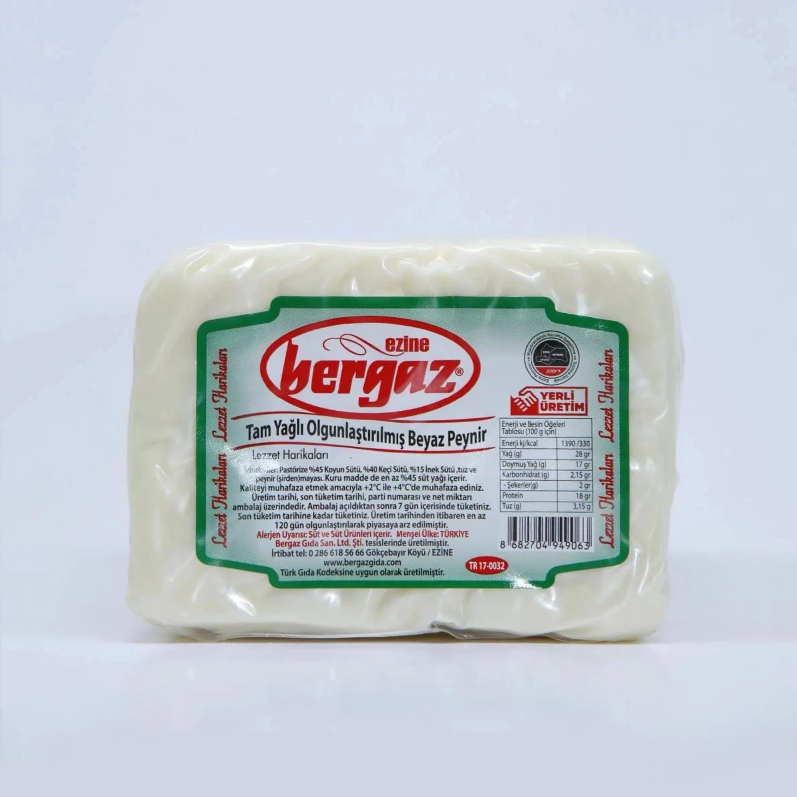 Bergaz - Ezine Peyniri (700 gr.)