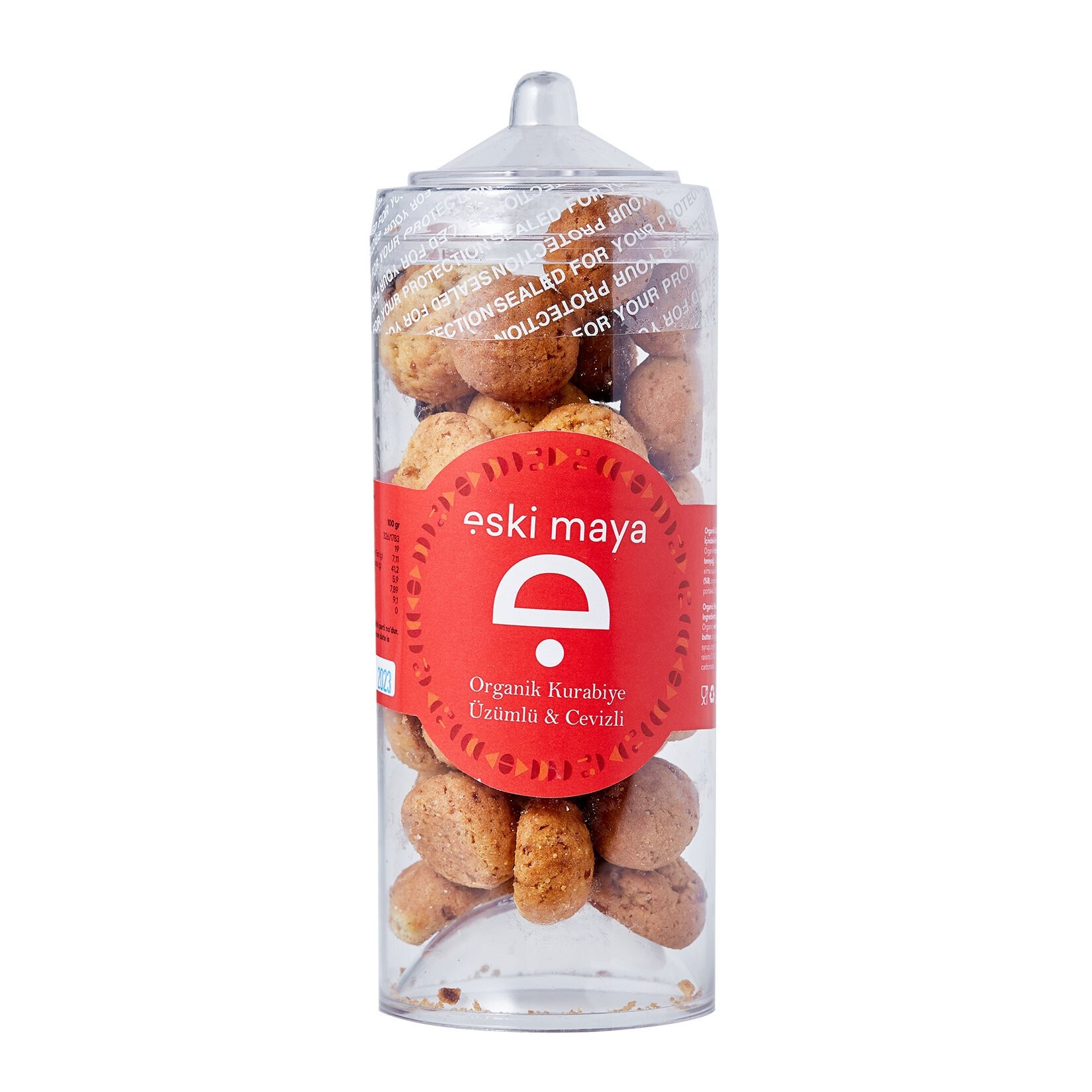 Eski Maya - Organik Üzümlü & Cevizli Kurabiye (110 gr.)