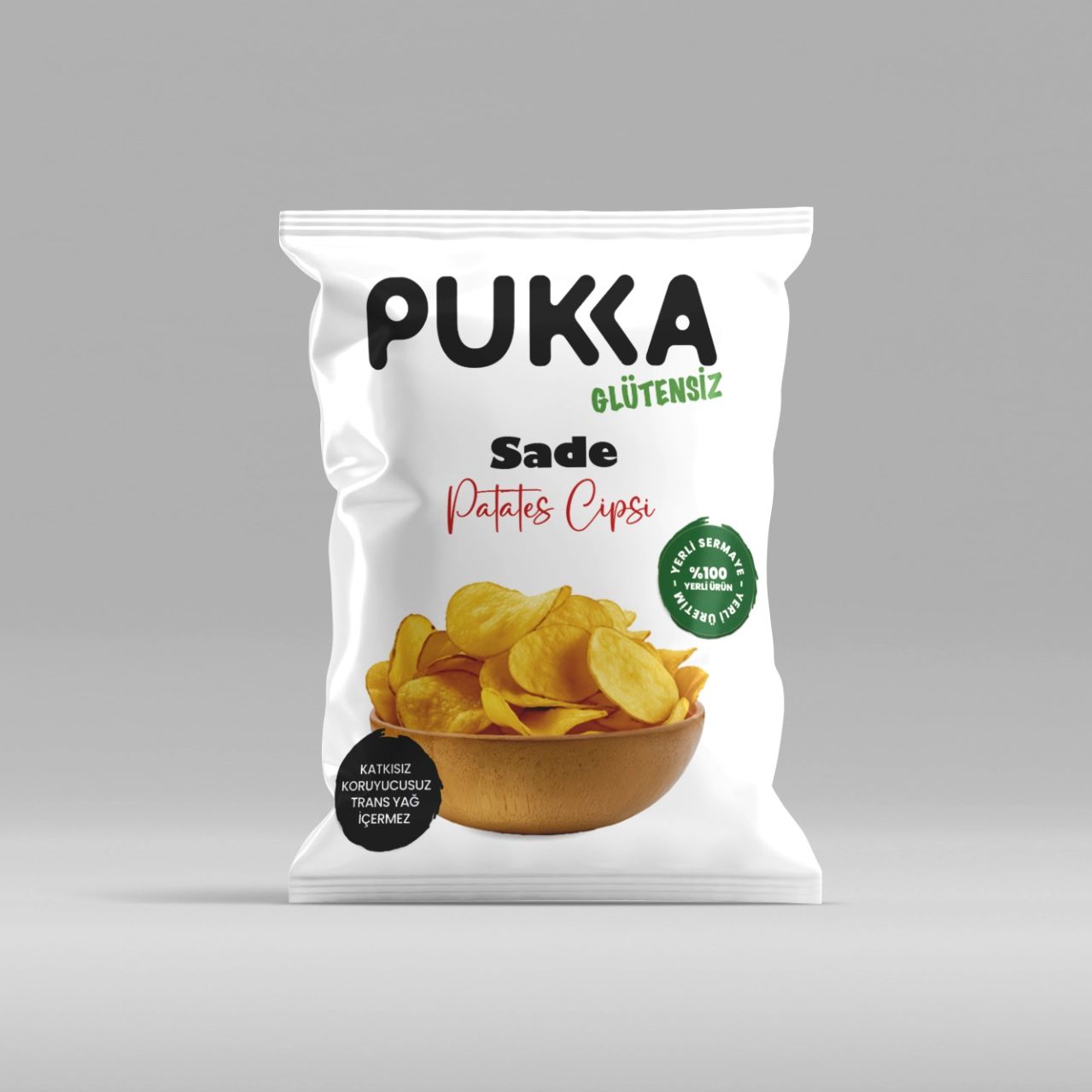 Pukka - Sade Patates Cipsi (70 gr.)