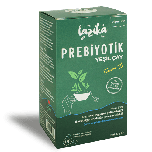 Lazika - Prebiyotikli Yeşil çay (27 gr.)
