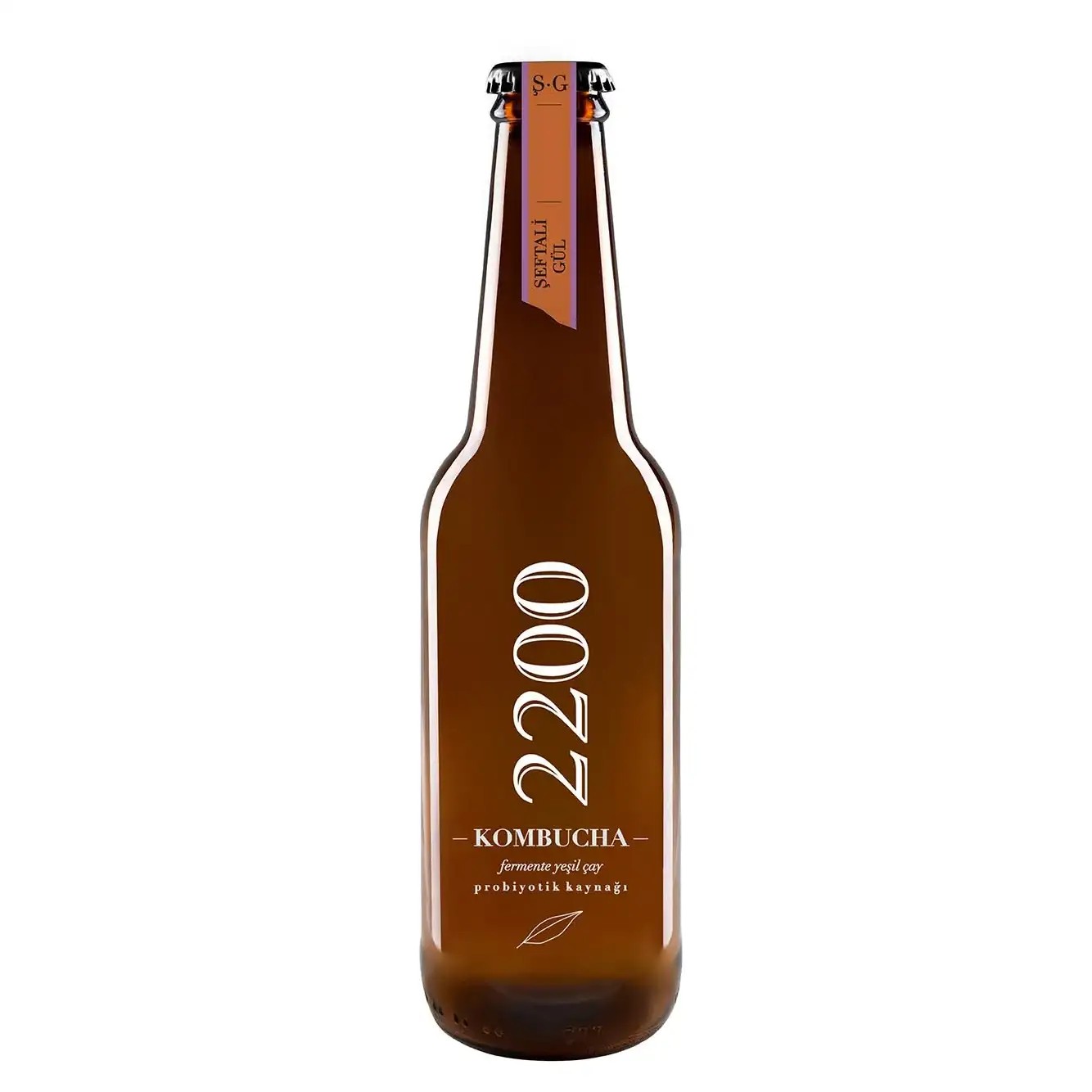 Kombucha2200 - Şeftali Gül Kombucha