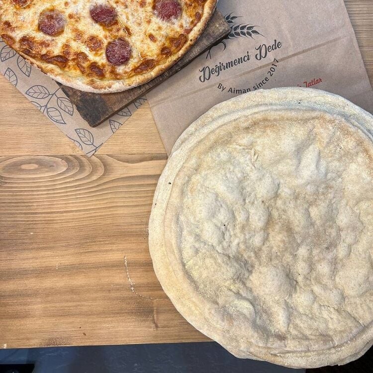 Değirmenci Dede - 4'lü Glutensiz Artizan Pizza Hamuru (4x180gr.)