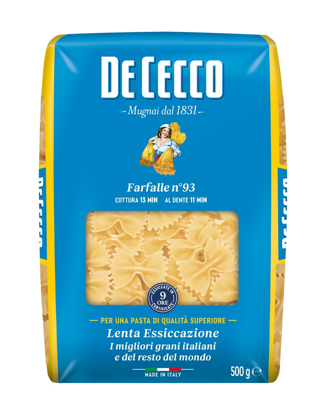 De Cecco - Farfalle, (500 gr)
