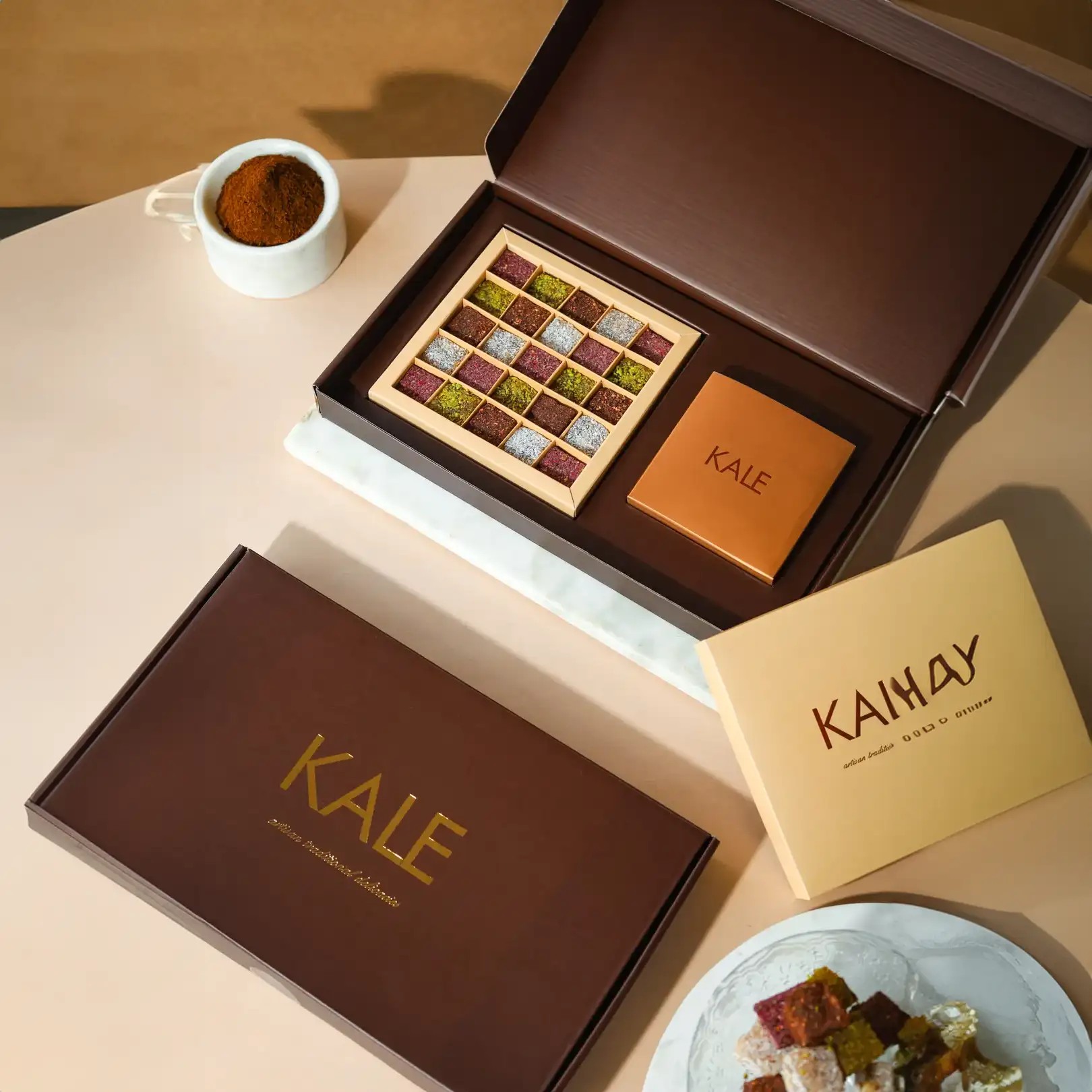 Kale - Lokum ve Kahve Hediye Paketi