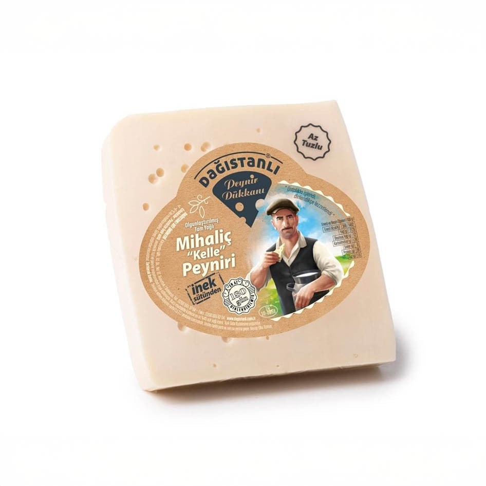 Dağıstanlı - Az Tuzlu Mihaliç Kelle Peyniri (200g)
